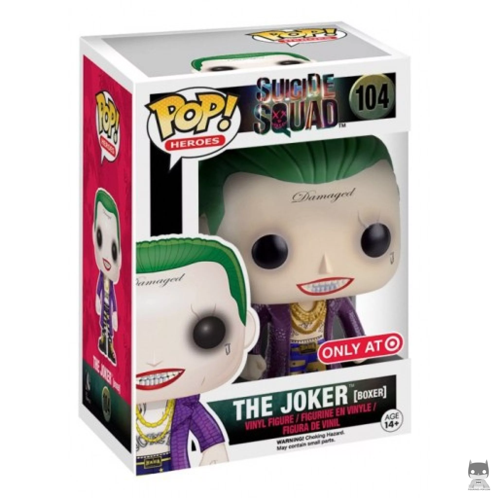 Figura Funko Pop! Joker boxeador en su caja