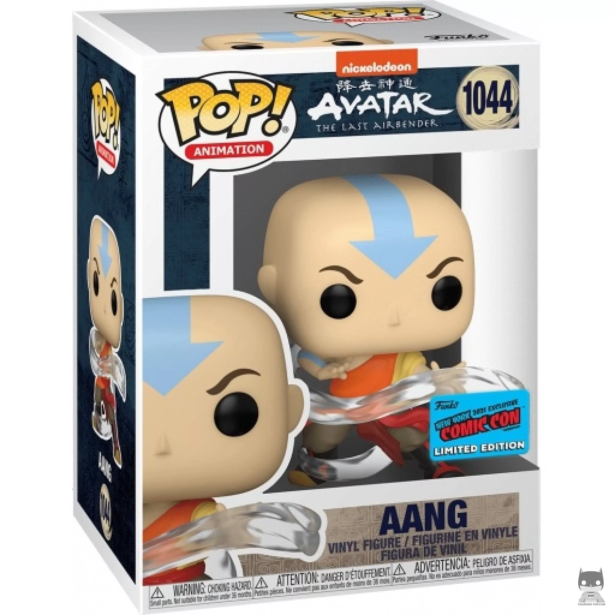 Figura Funko Pop! Aang en su caja