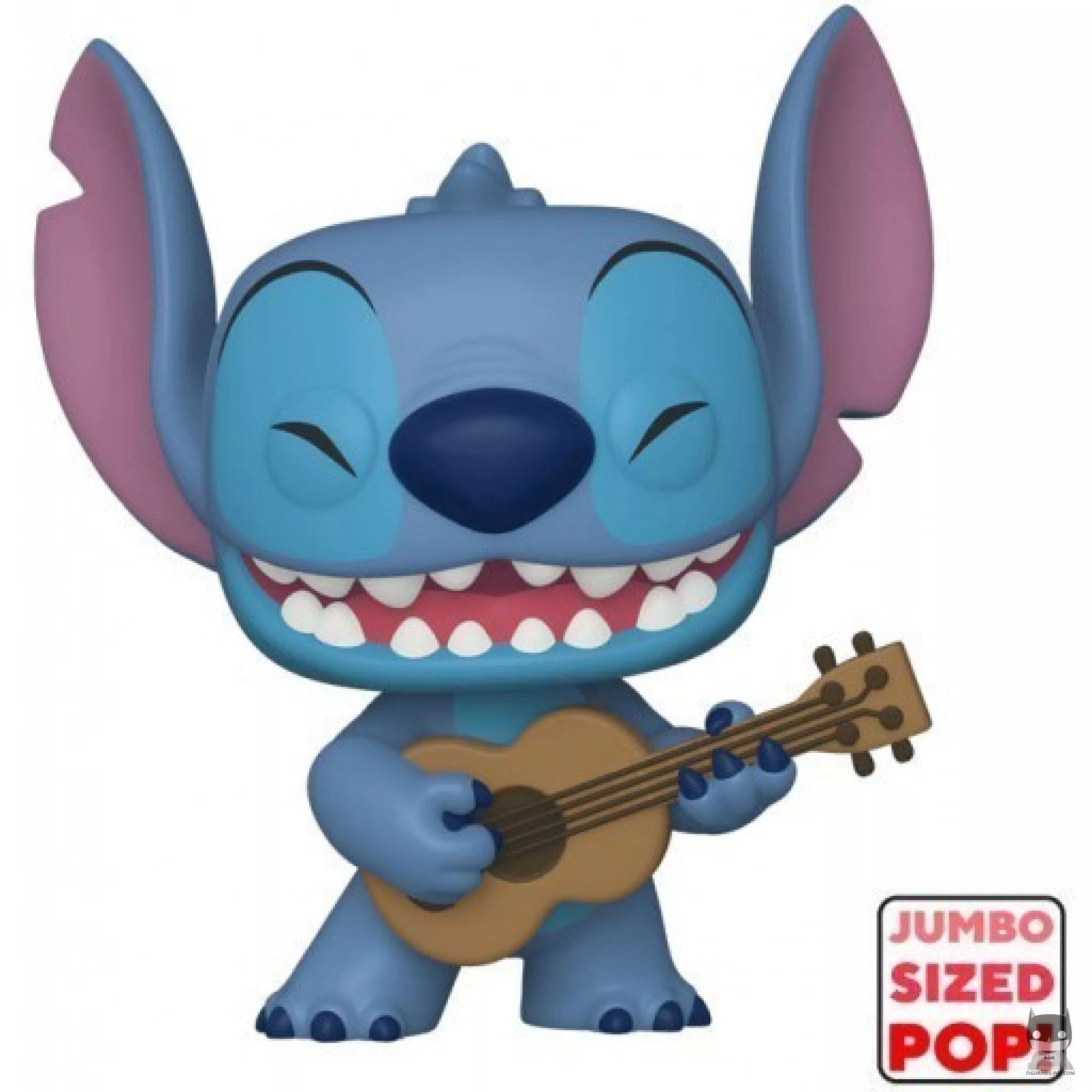 Figura Funko Pop! Stitch con ukelele (Supersized) (Lilo y Stitch)