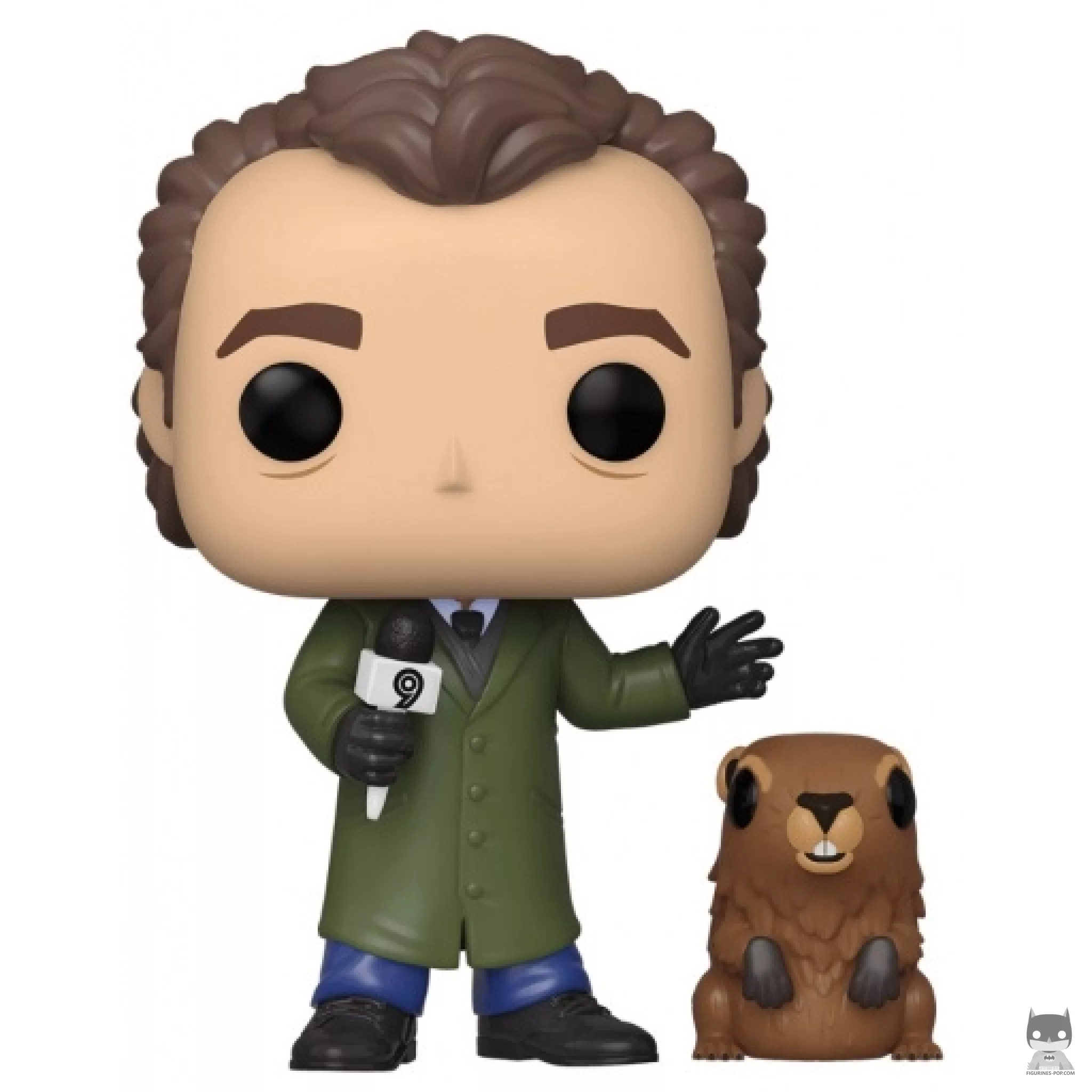 Figura Funko Pop! Phil Connors con Punxsutawney Phil (Atrapado en el tiempo)