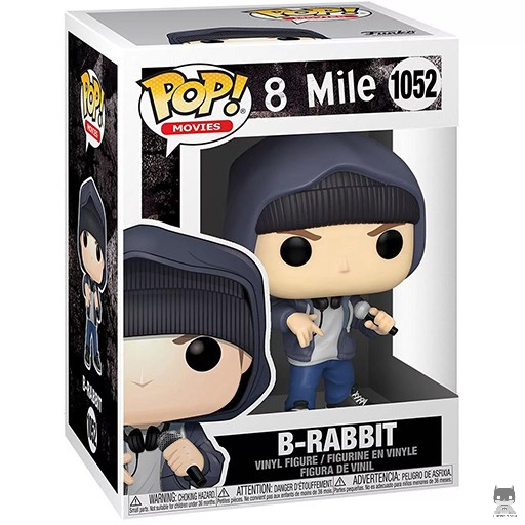 Figura Funko Pop! B-Rabbit Eminem en su caja