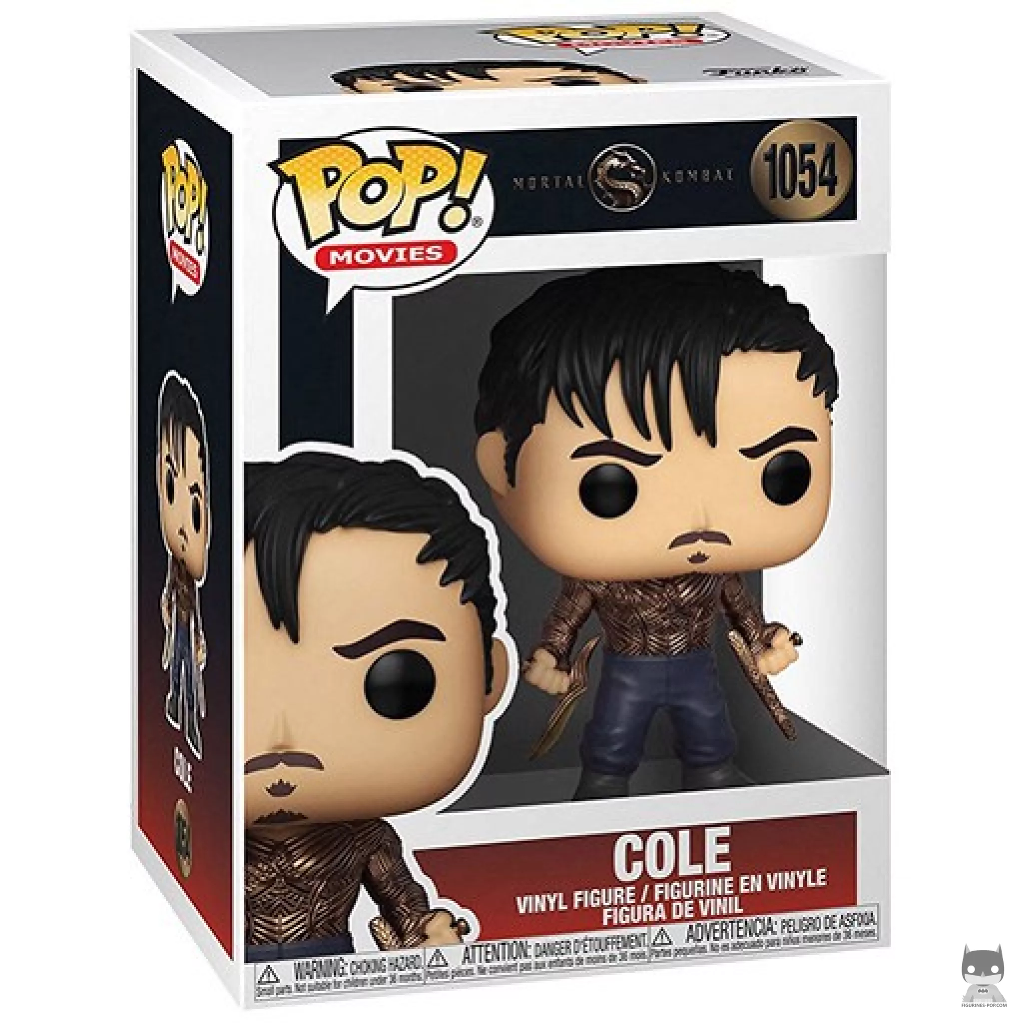 Figura Funko Pop! Cole en su caja