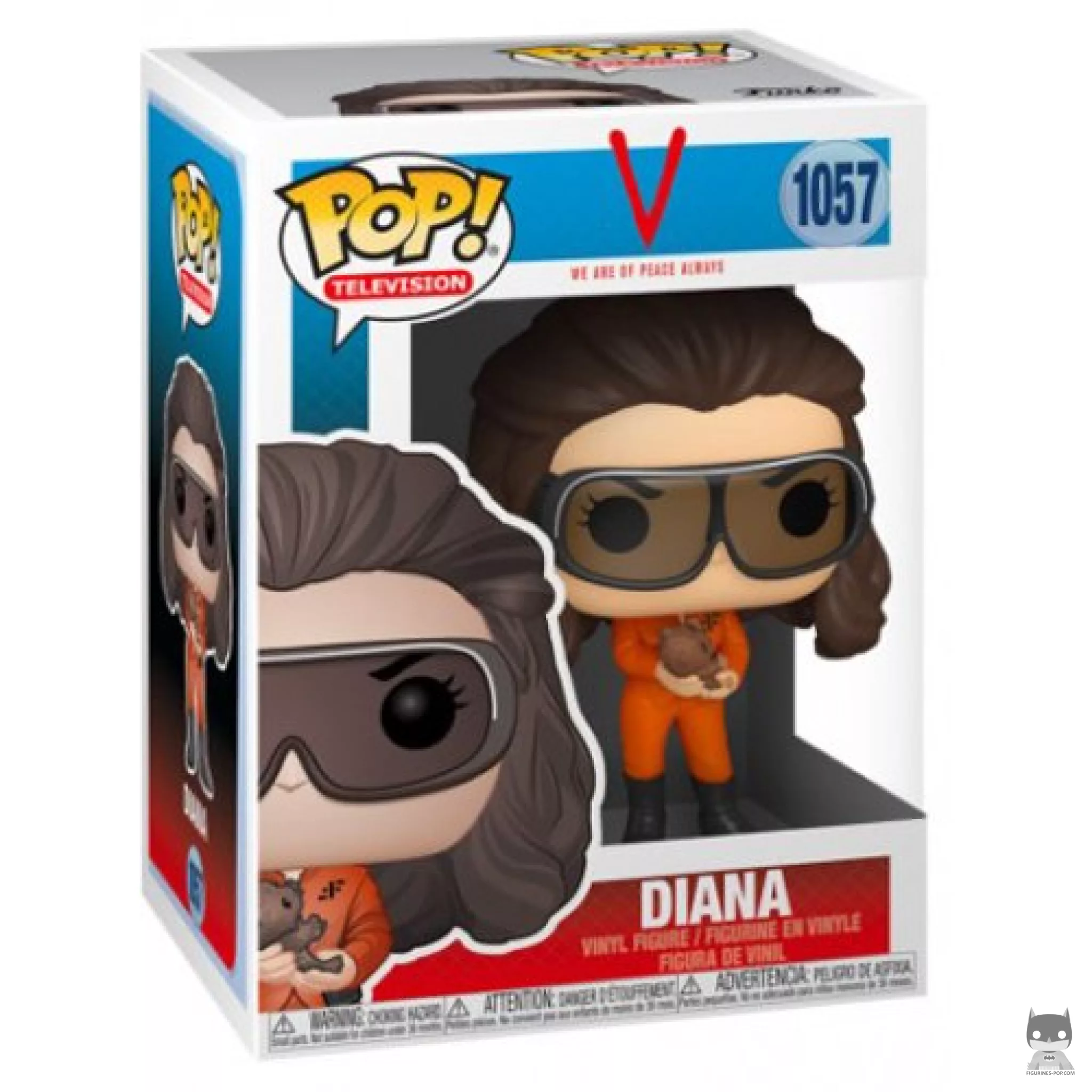 Figura Funko Pop! Diana en su caja