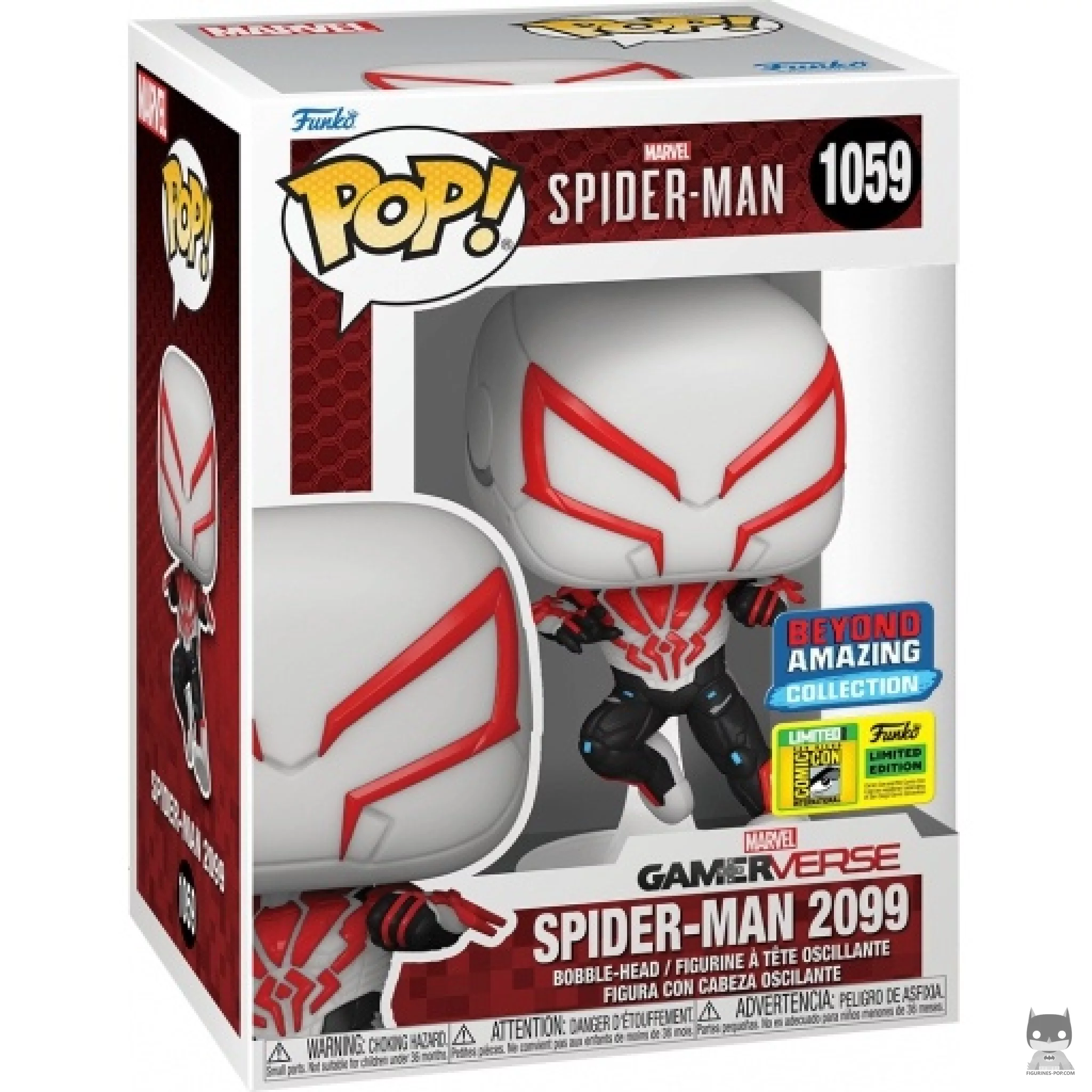 Figura Funko Pop! Spider-Man 2099 en su caja