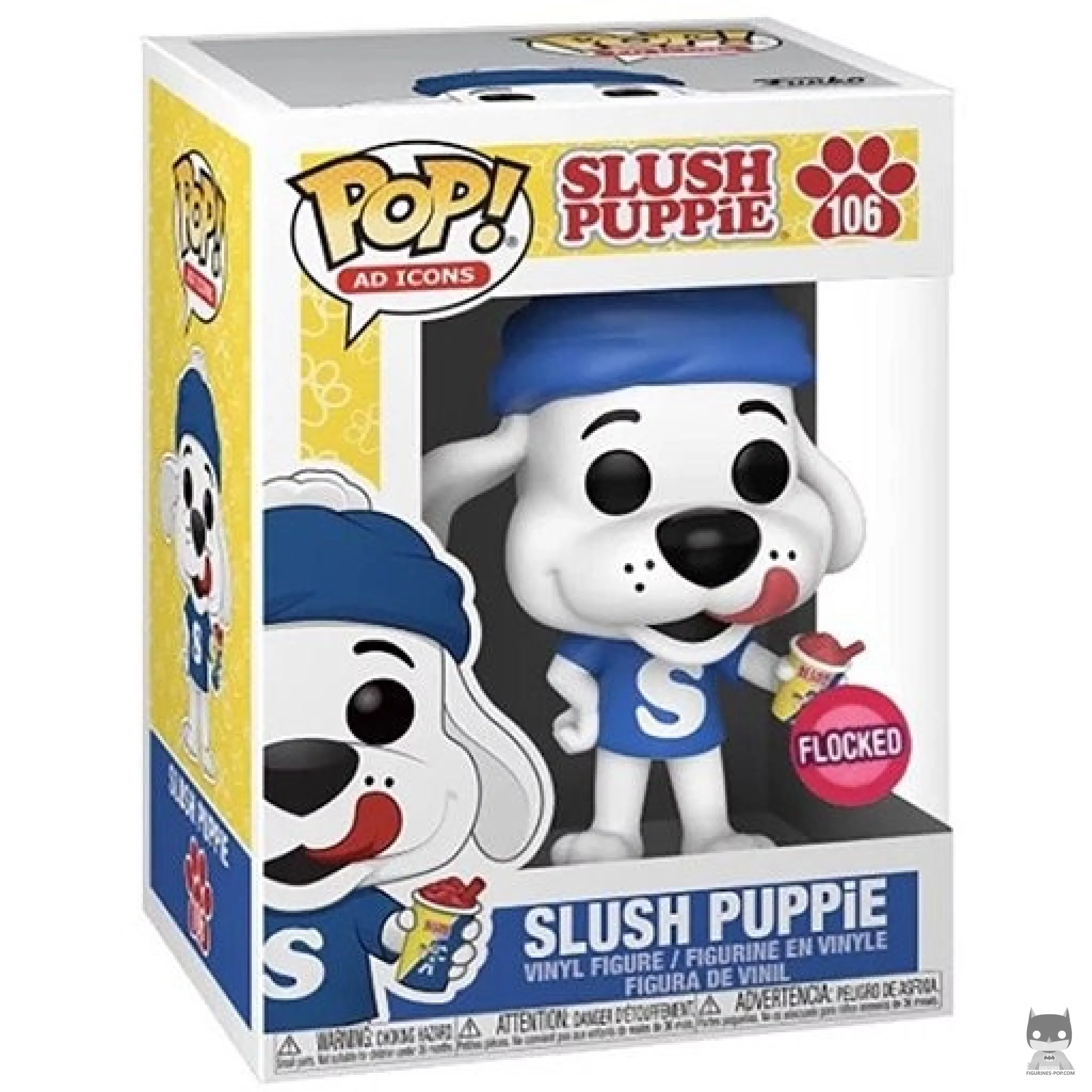 Figura Funko Pop! Slush Puppie (Flocado) en su caja