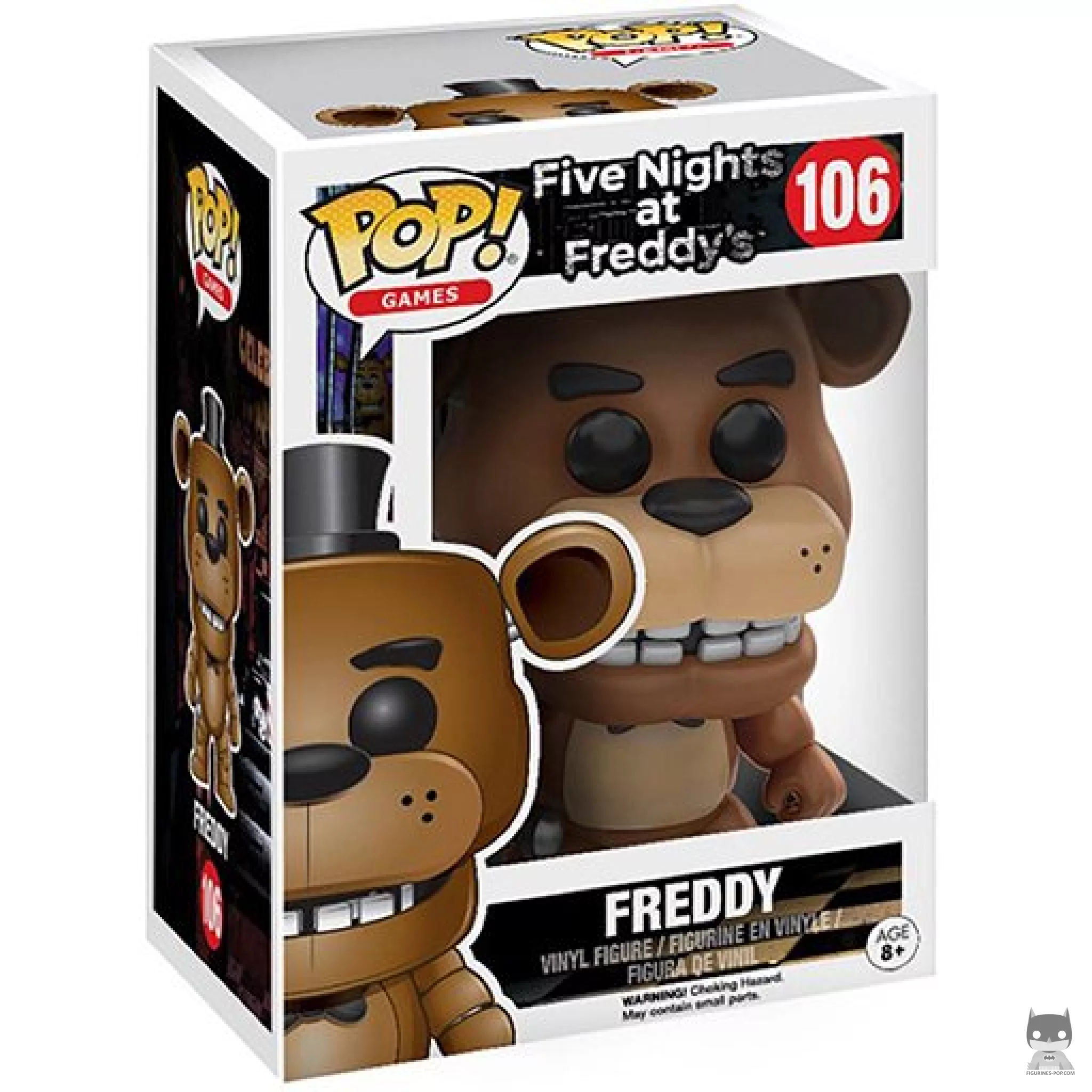 Figura Funko Pop! Freddy Fazbear en su caja