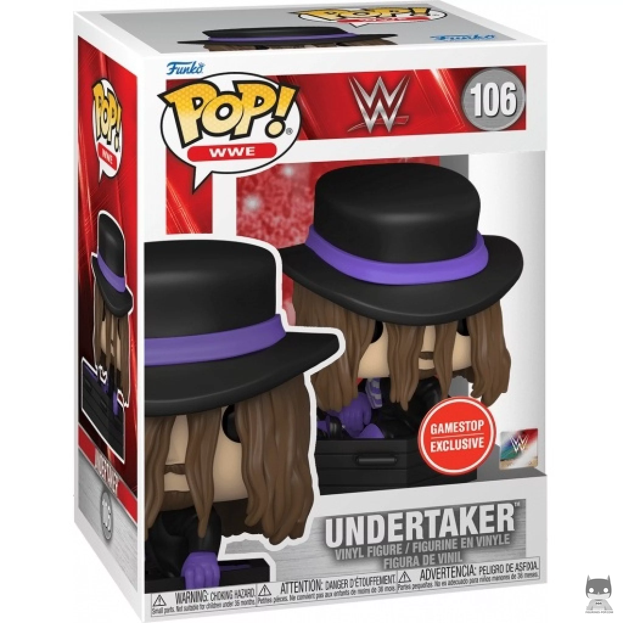 Figura Funko Pop! Undertaker en su caja