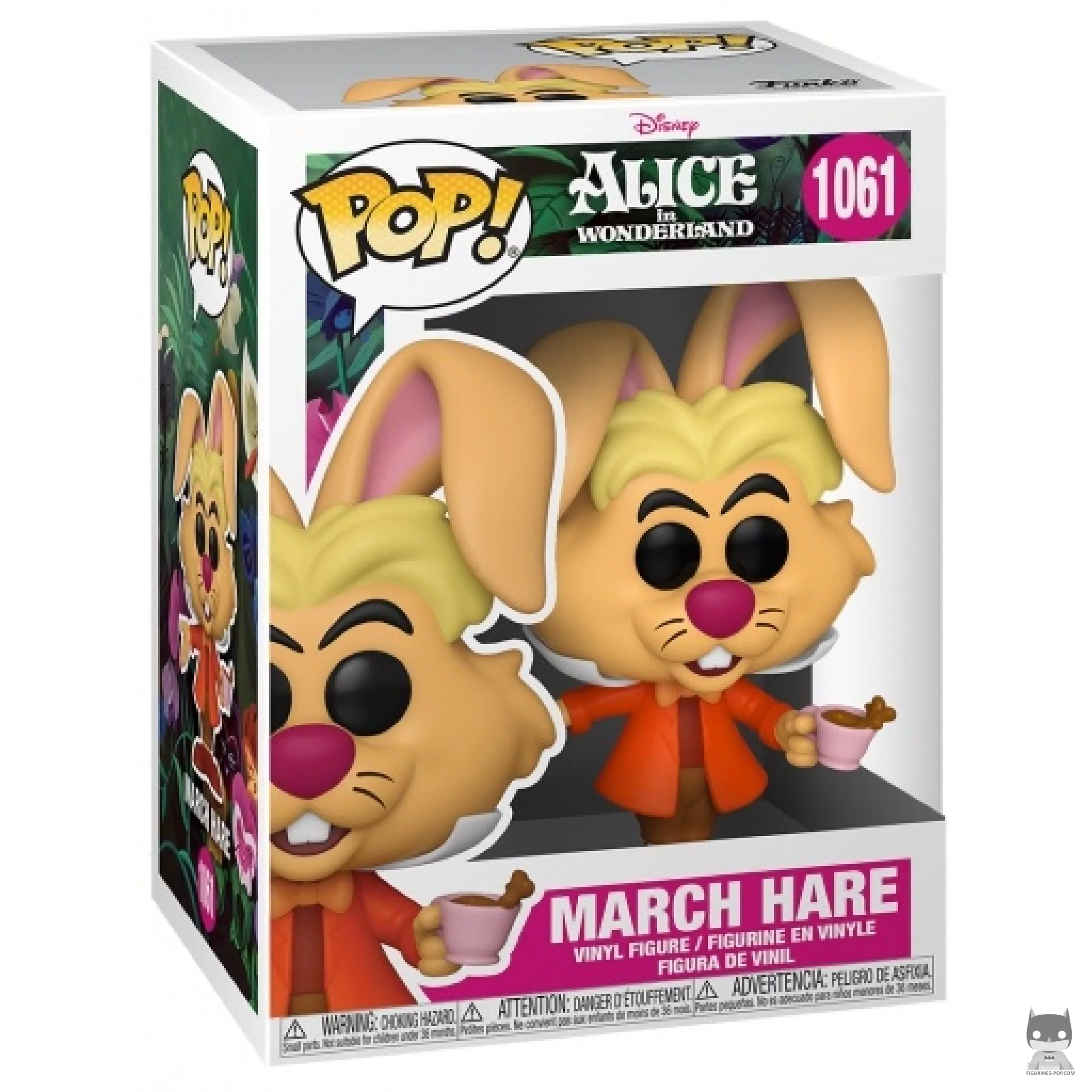 Figura Funko Pop! Liebre de Marzo en su caja