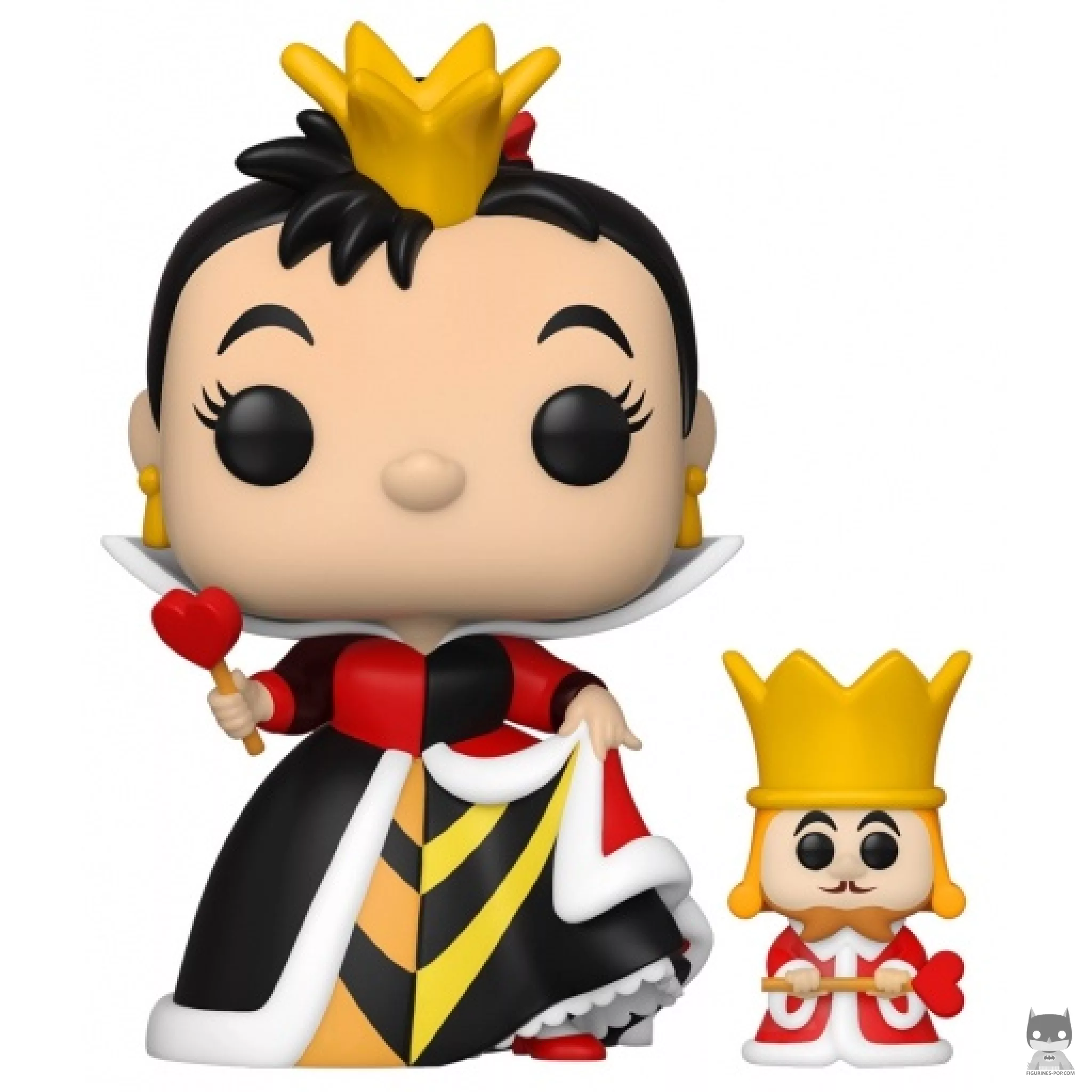 Figura Funko Pop! Reina de Corazones con King (Alicia en el país de las maravillas)