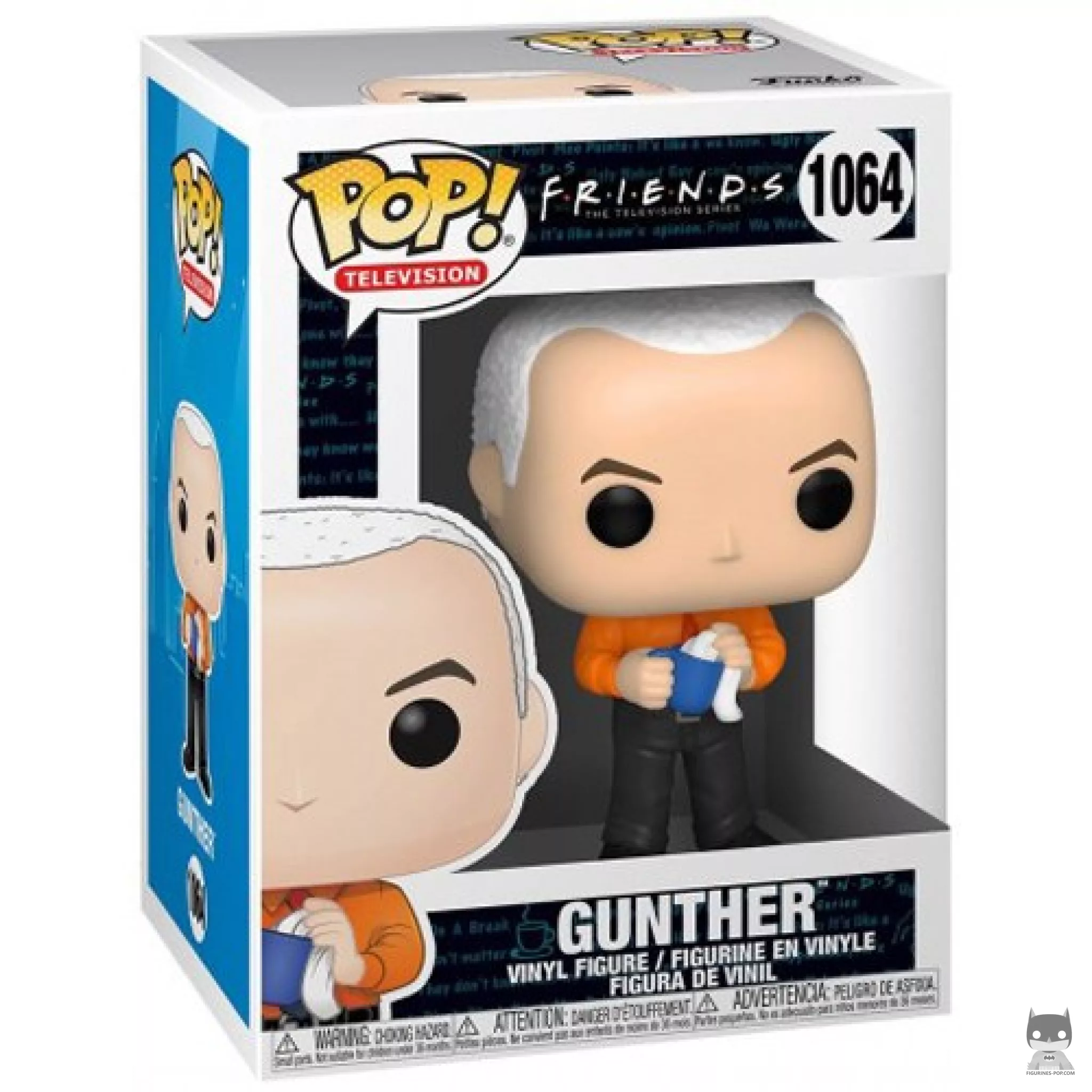 Figura Funko Pop! Gunther en su caja
