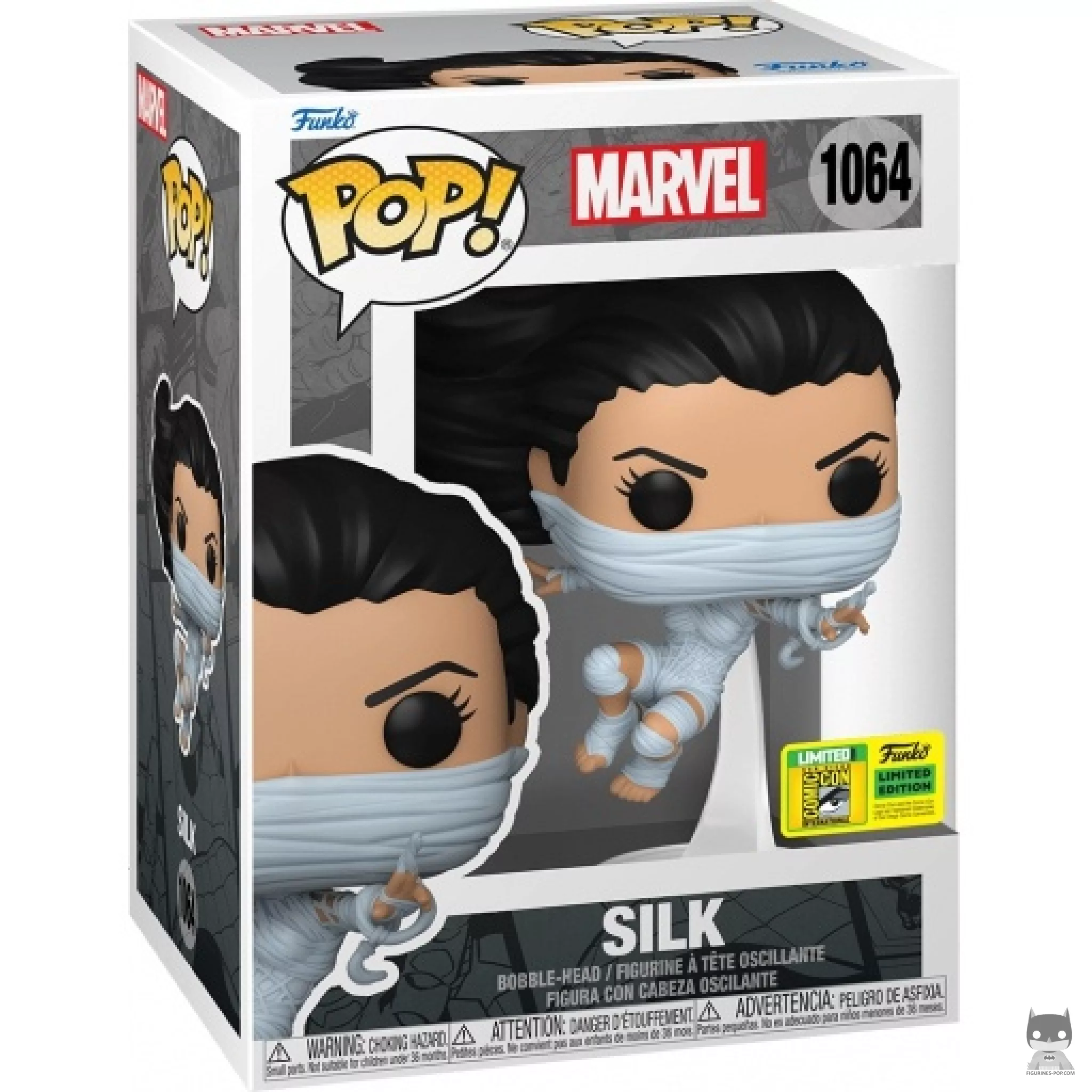 Figura Funko Pop! Silk en su caja