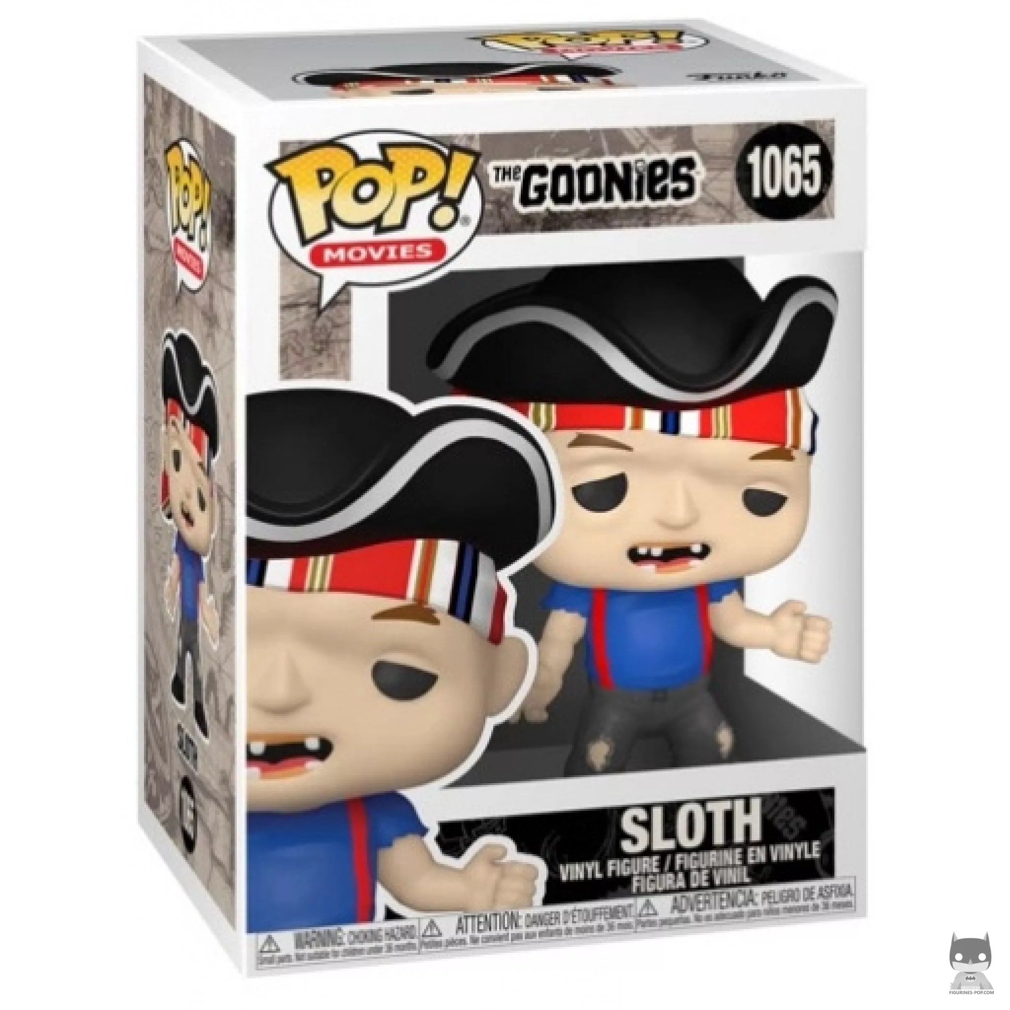 Figura Funko Pop! Sloth en su caja