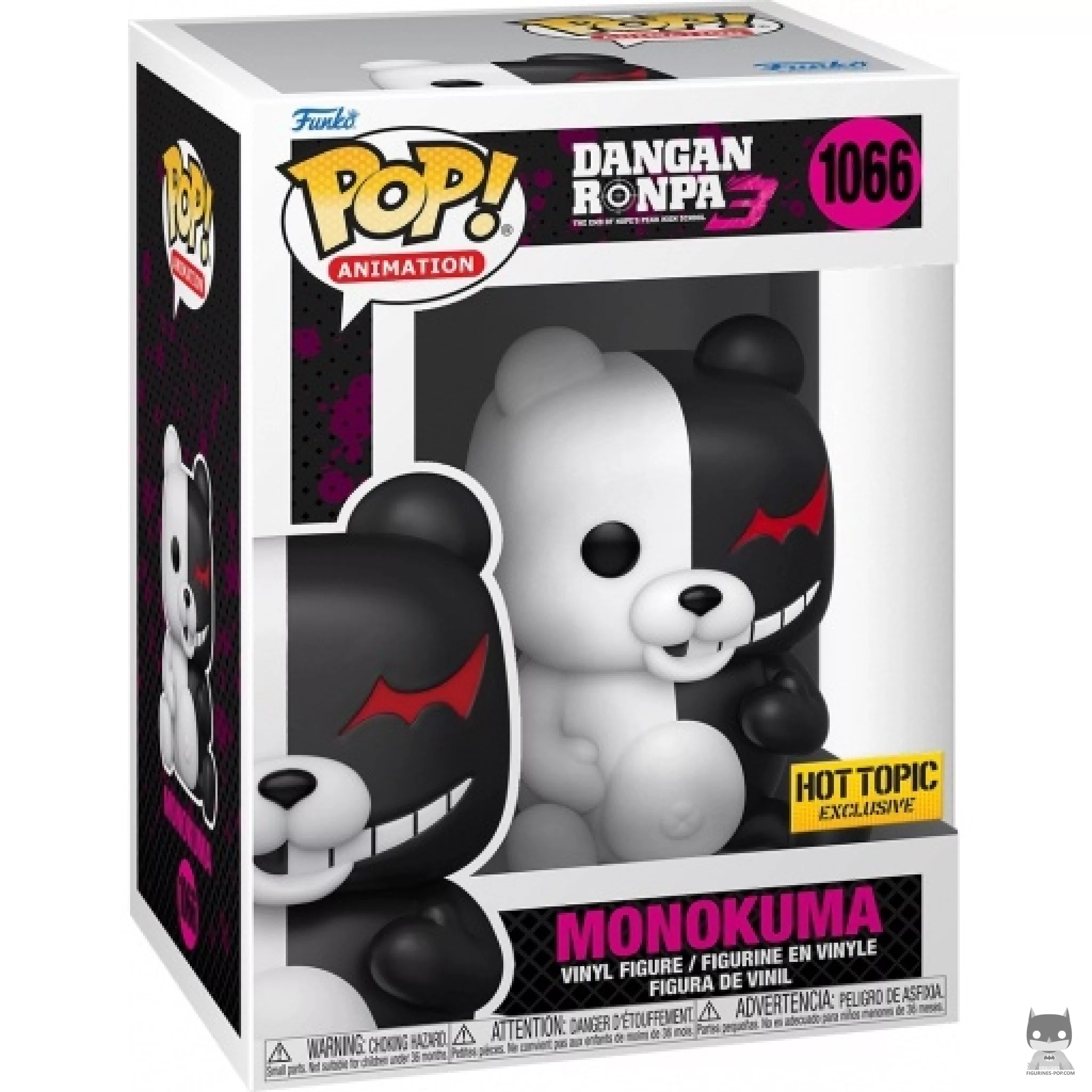 Figura Funko Pop! Monokuma en su caja