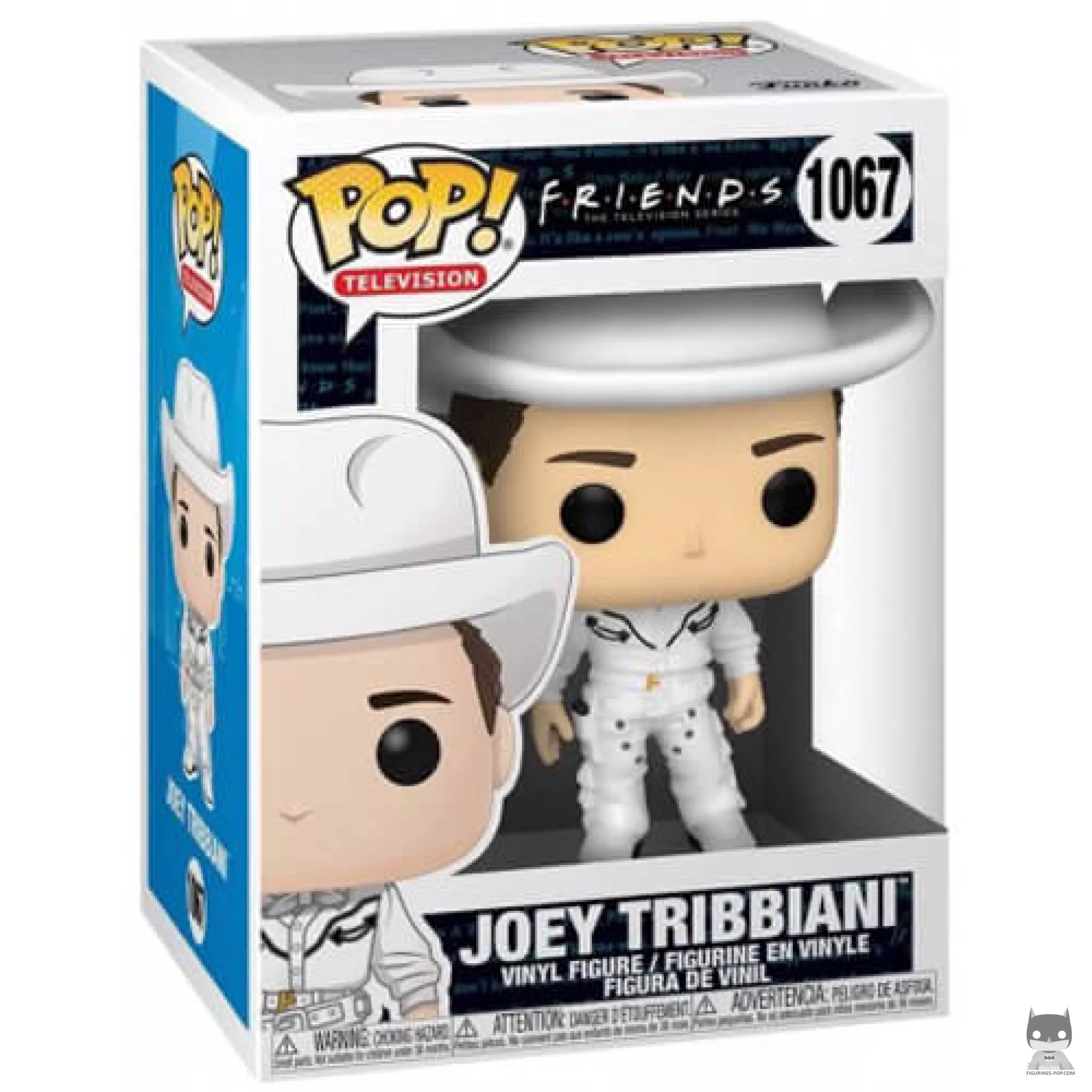 Figura Funko Pop! Joey Tribbiani en su caja