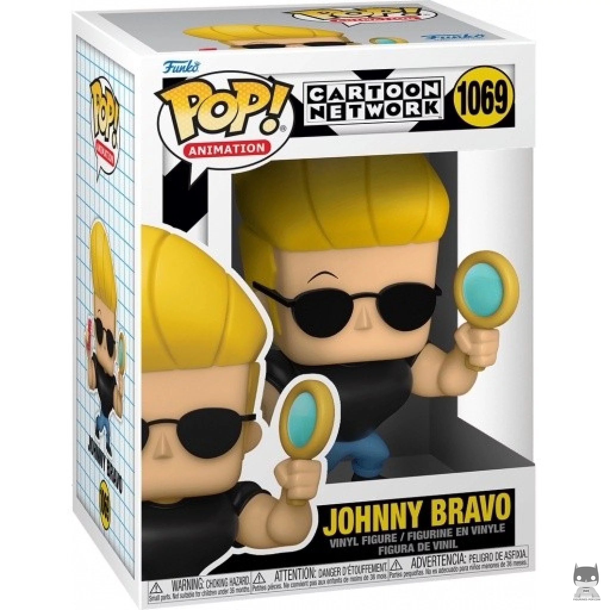 Figura Funko Pop! Johnny Bravo en su caja