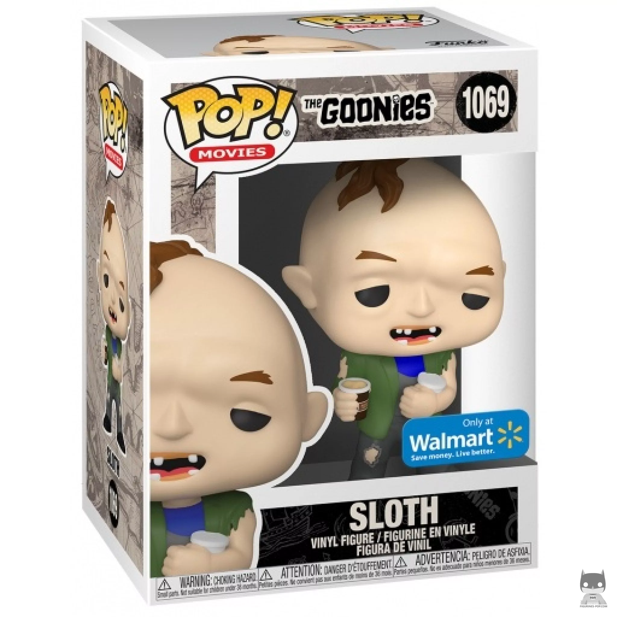 Figura Funko Pop! Sloth con helado en su caja