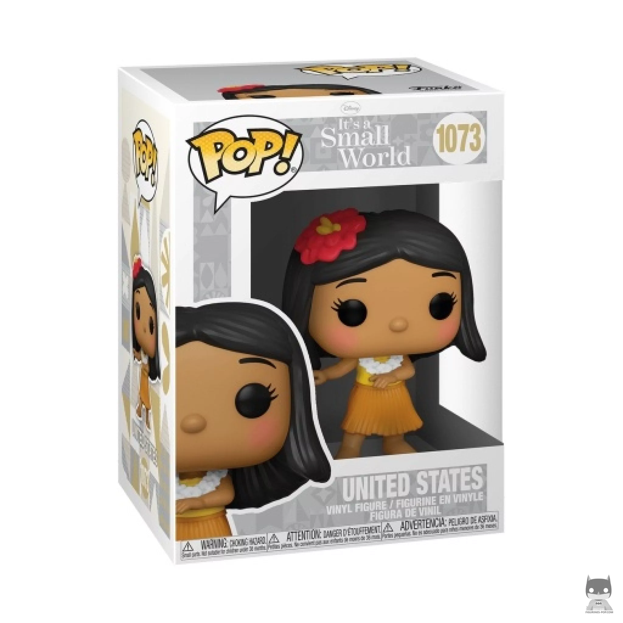 Figura Funko Pop! Estados Unidos en su caja