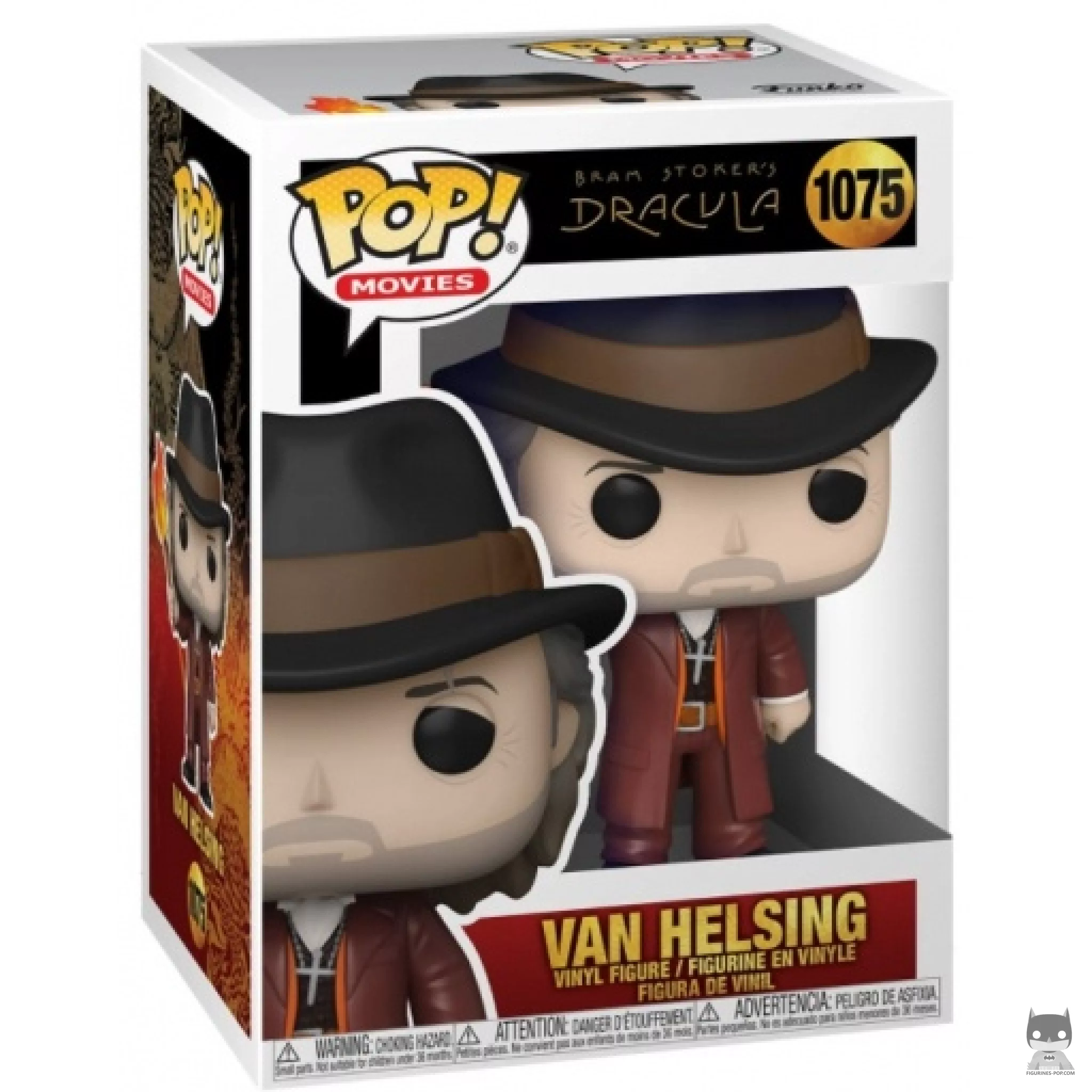 Figura Funko Pop! Van Helsing en su caja