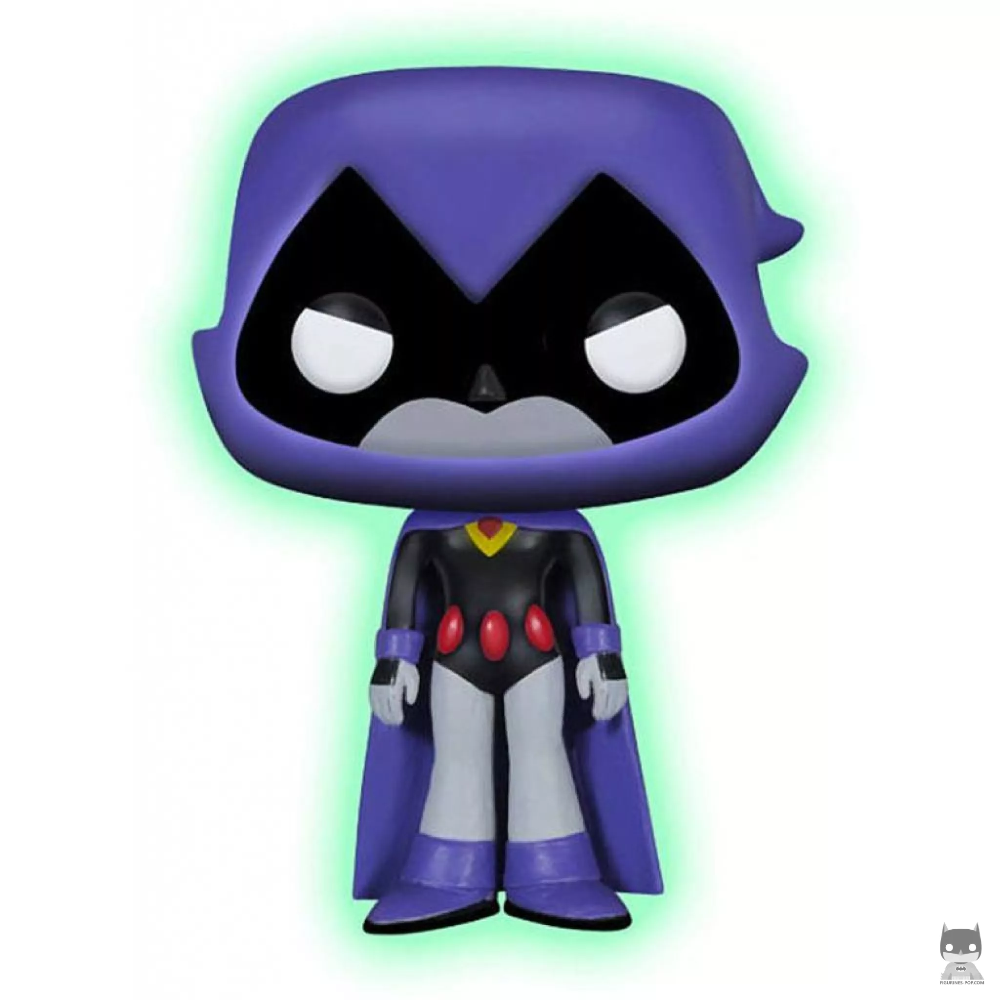 Figura Funko Pop! Raven (Brilla en la oscuridad) (Teen Titans Go!)