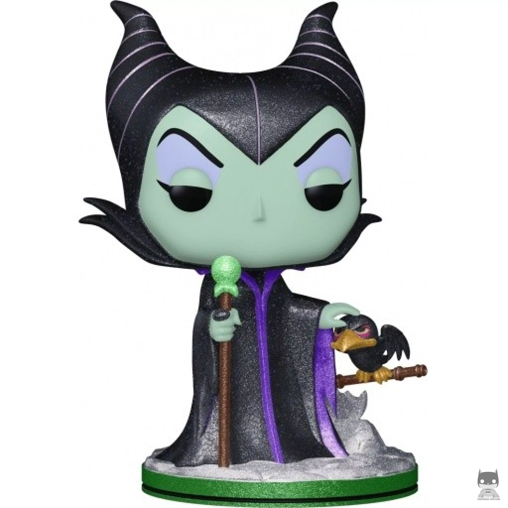 Figura Funko Pop! Maléfica (Purpurina de diamante) (Villanos Disney)