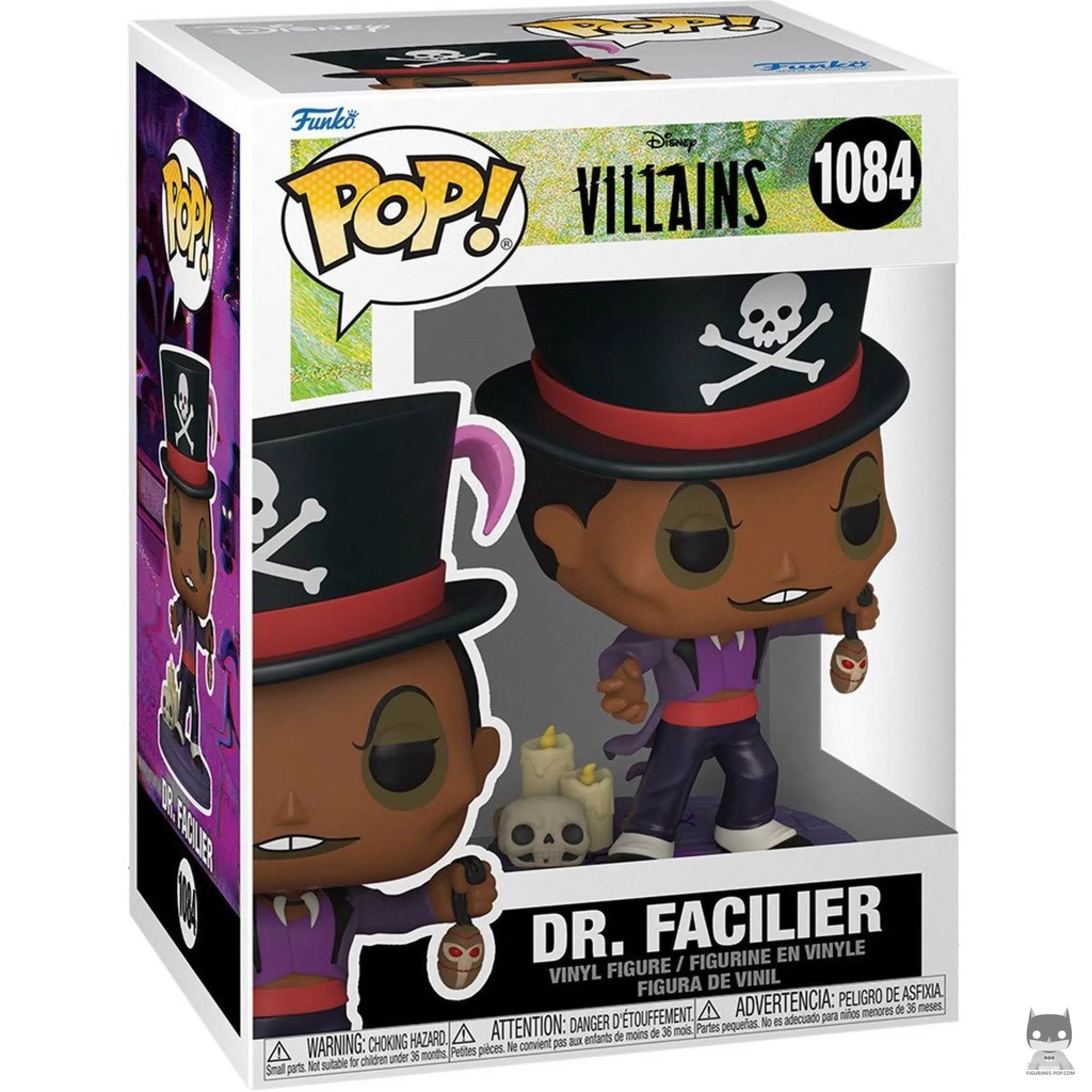 Figura Funko Pop! Dr. Facilier en su caja