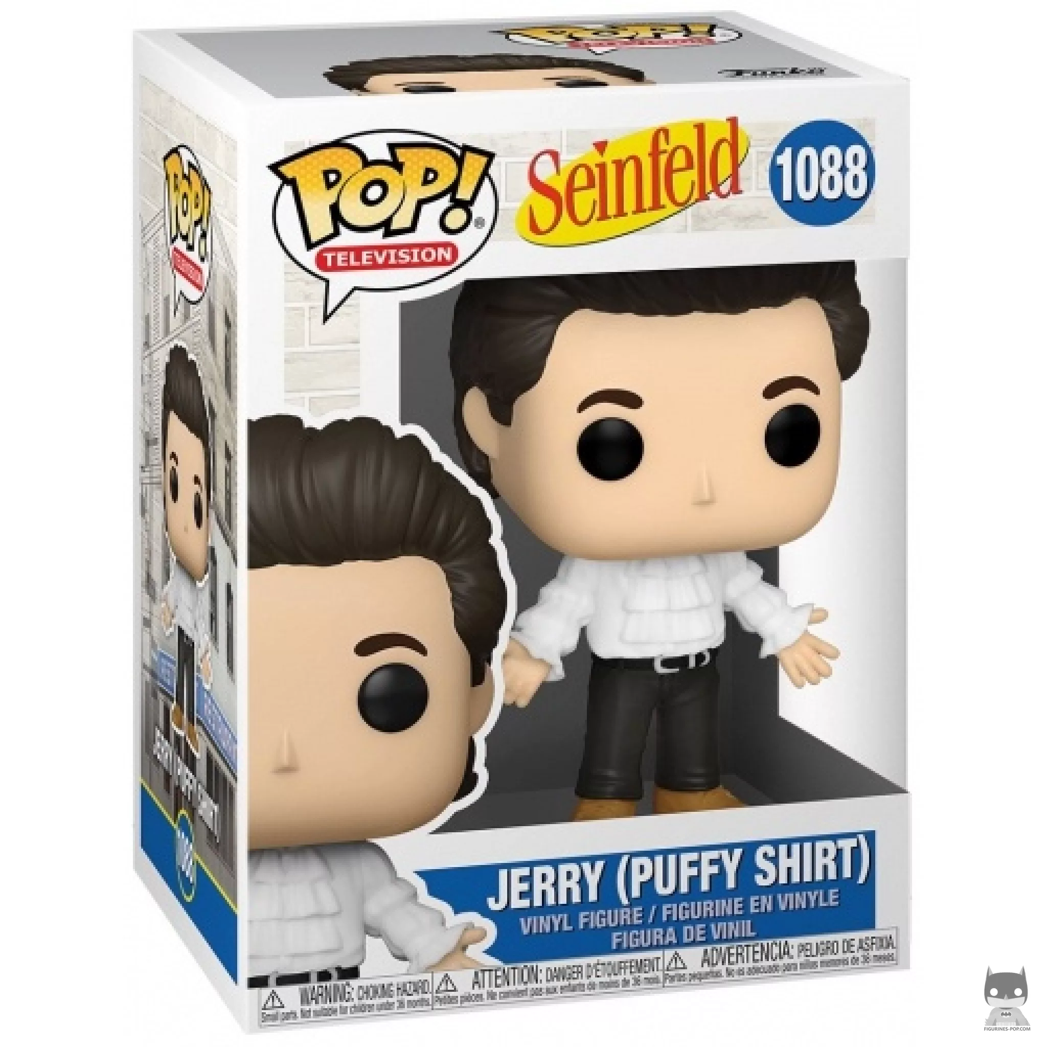 Figura Funko Pop! Jerry con la camisa pirata en su caja