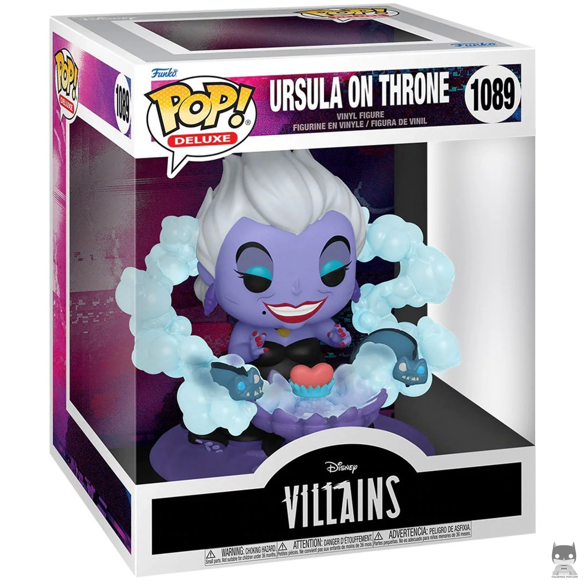 Figura Funko Pop! Úrsula en el trono en su caja