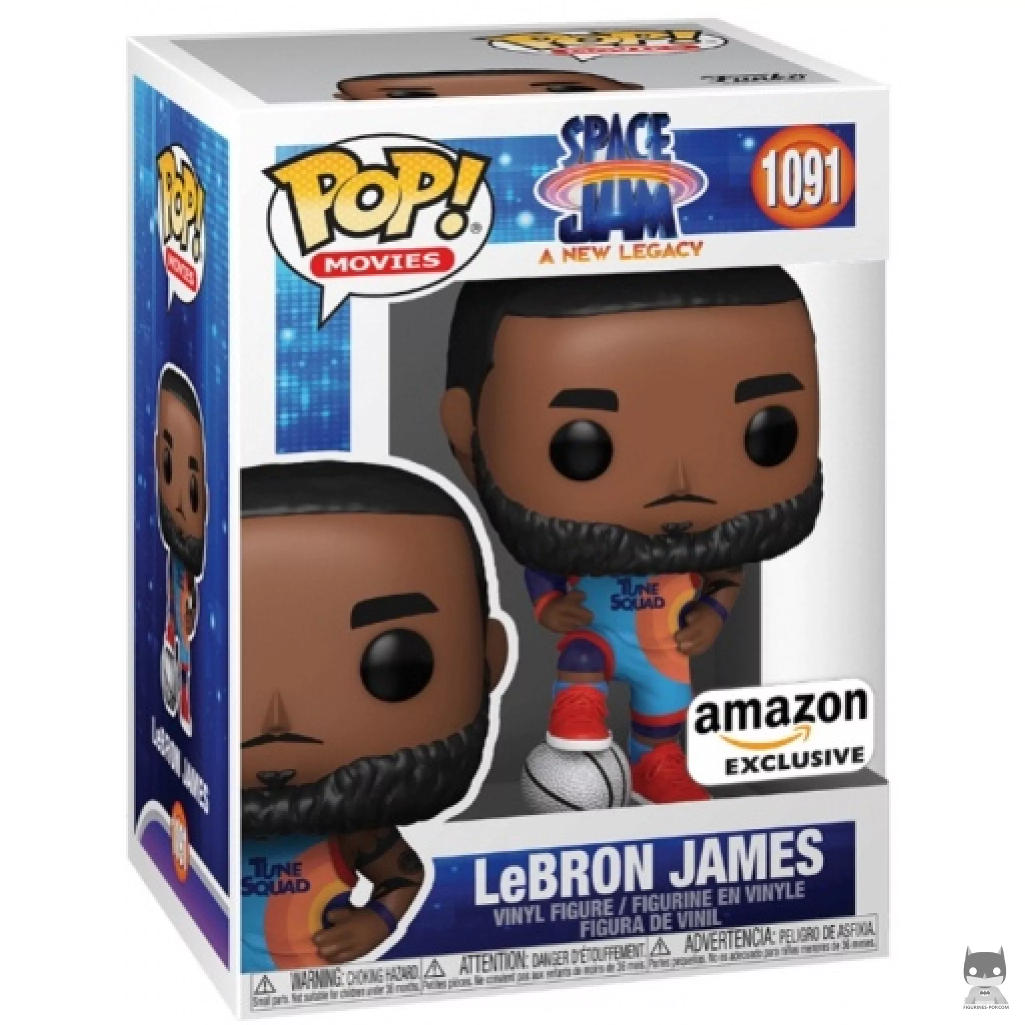 Figura Funko Pop! LeBron James en su caja