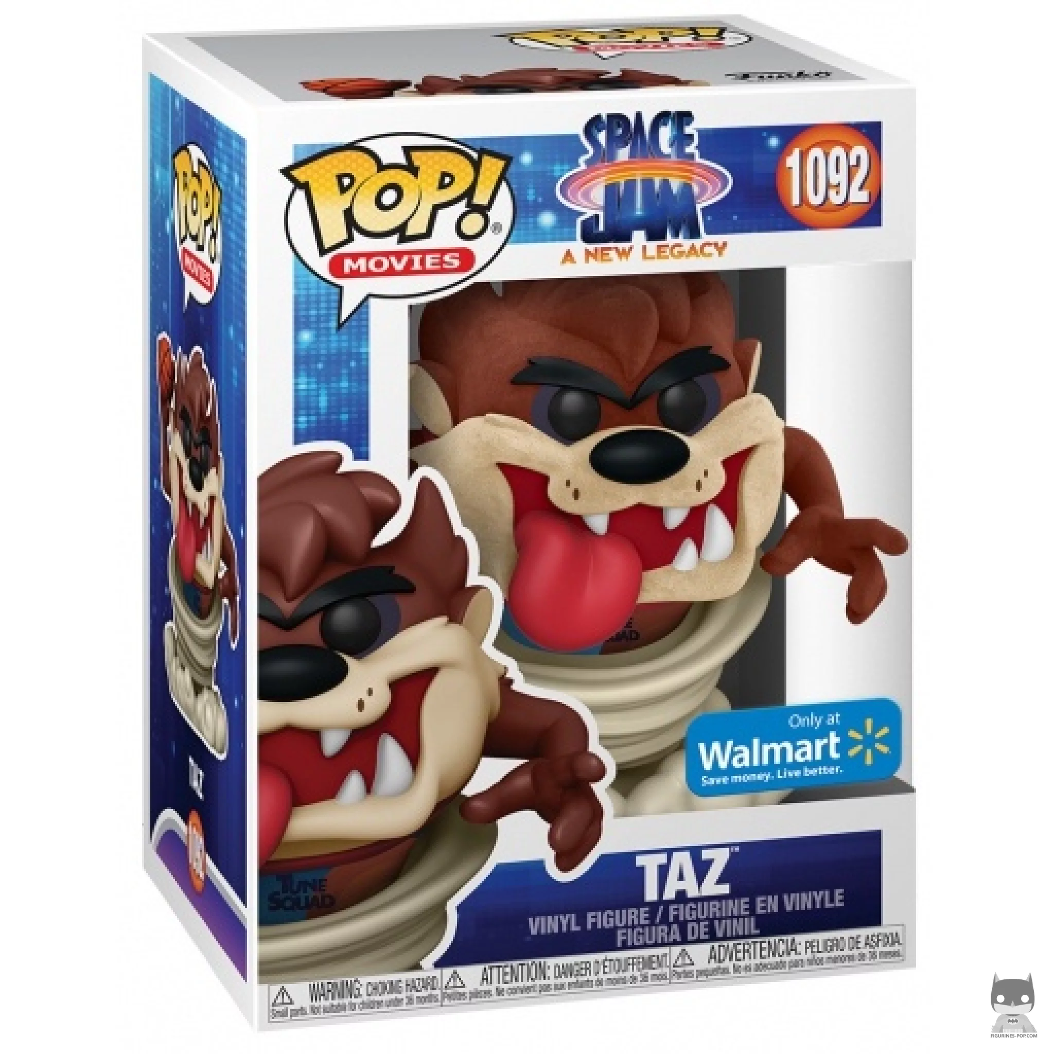 Figura Funko Pop! Taz en su caja