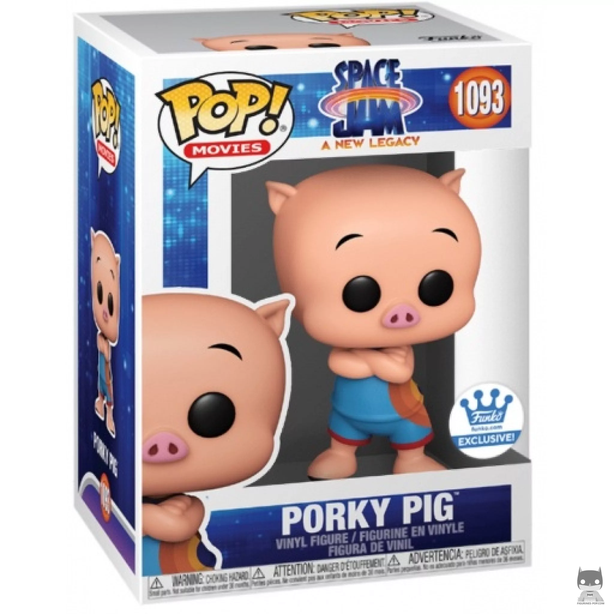 Figura Funko Pop! Porky Pig en su caja