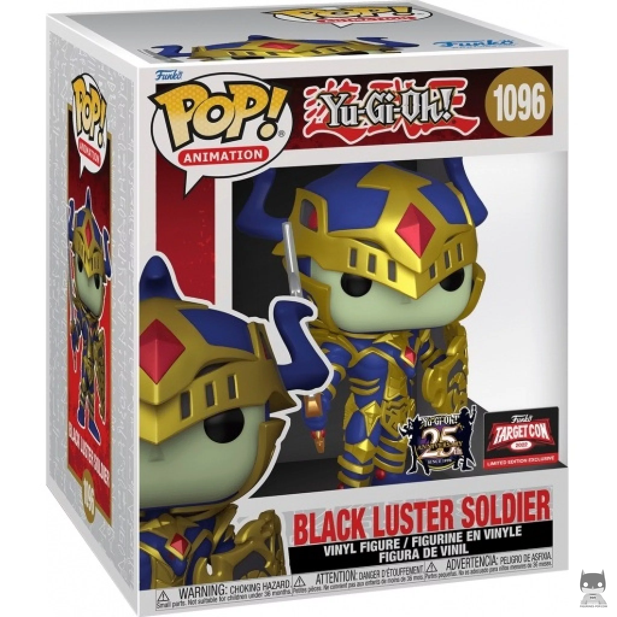 Figura Funko Pop! Soldado del Brillo Negro en su caja