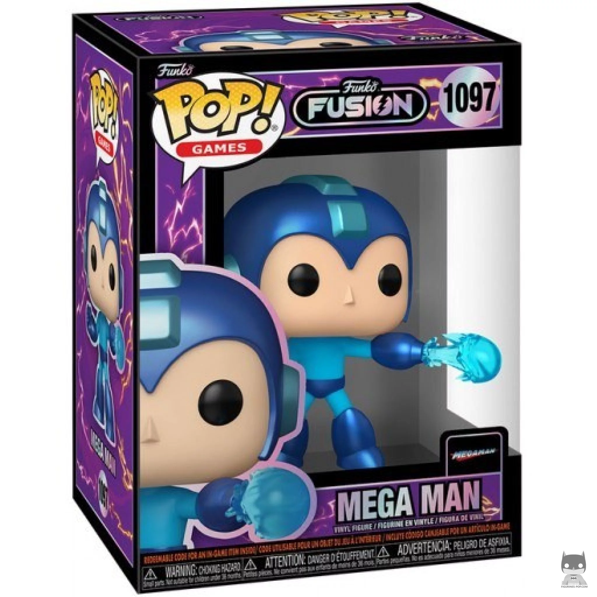 Figura Funko Pop! Mega Man en su caja