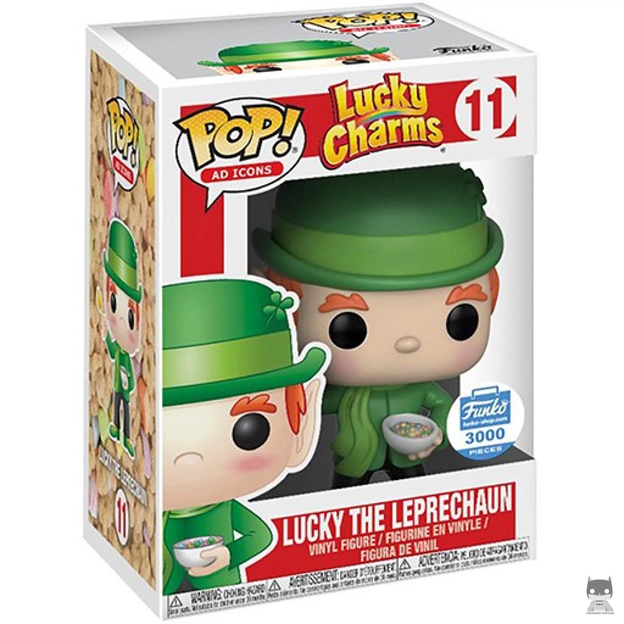 Figura Funko Pop! Lucky Leprechaun en su caja
