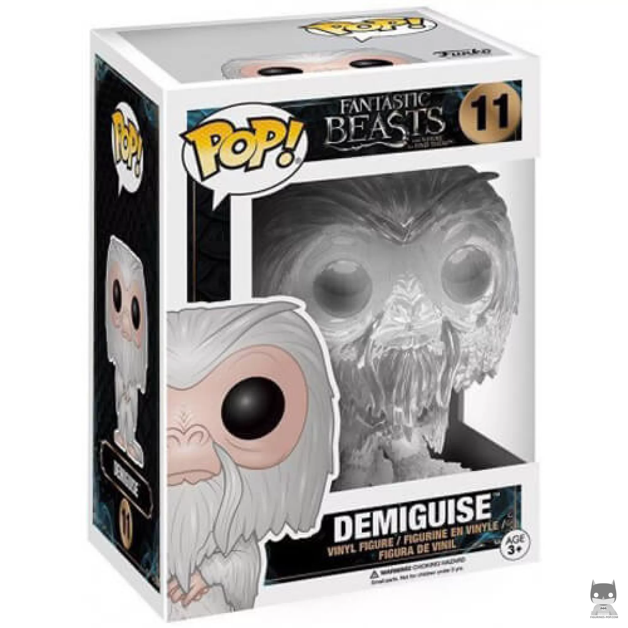 Figura Funko Pop! Demiguise invisible en su caja