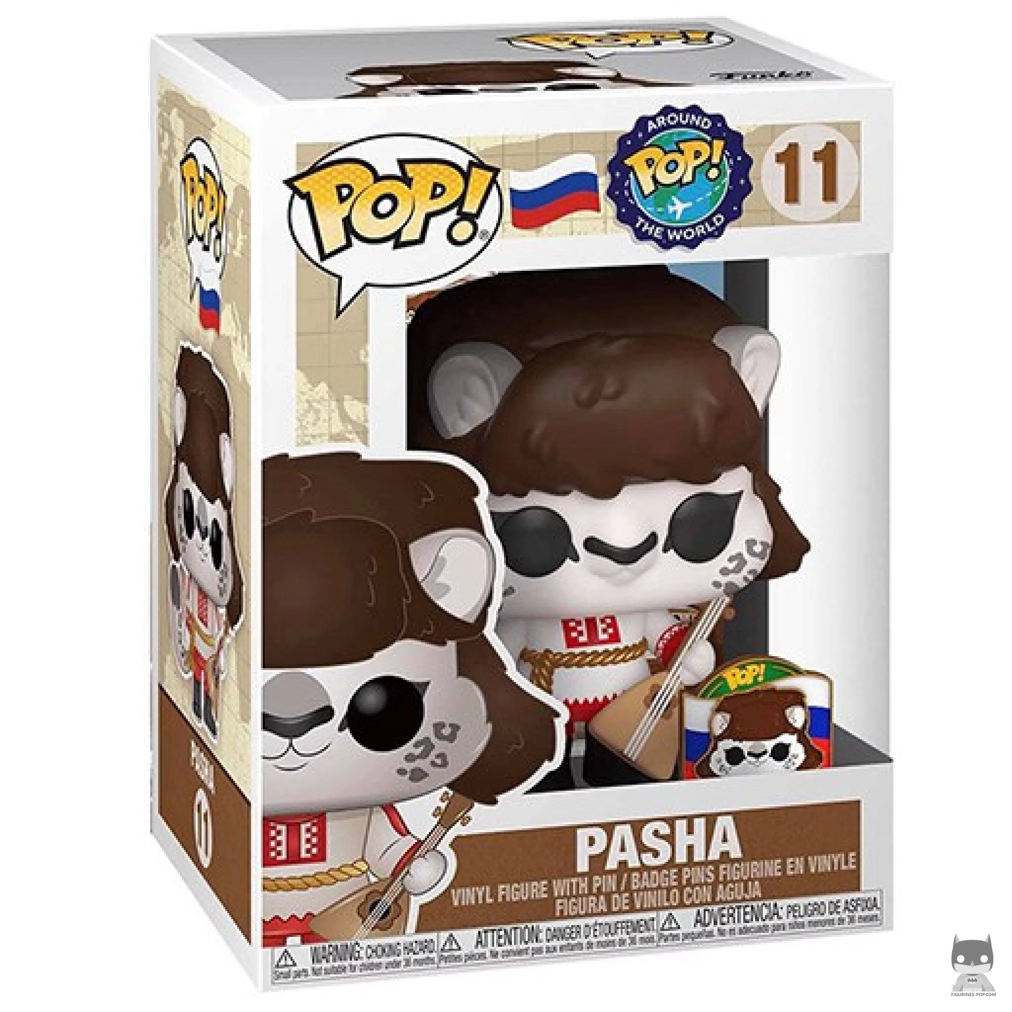Figura Funko Pop! Pasha en su caja