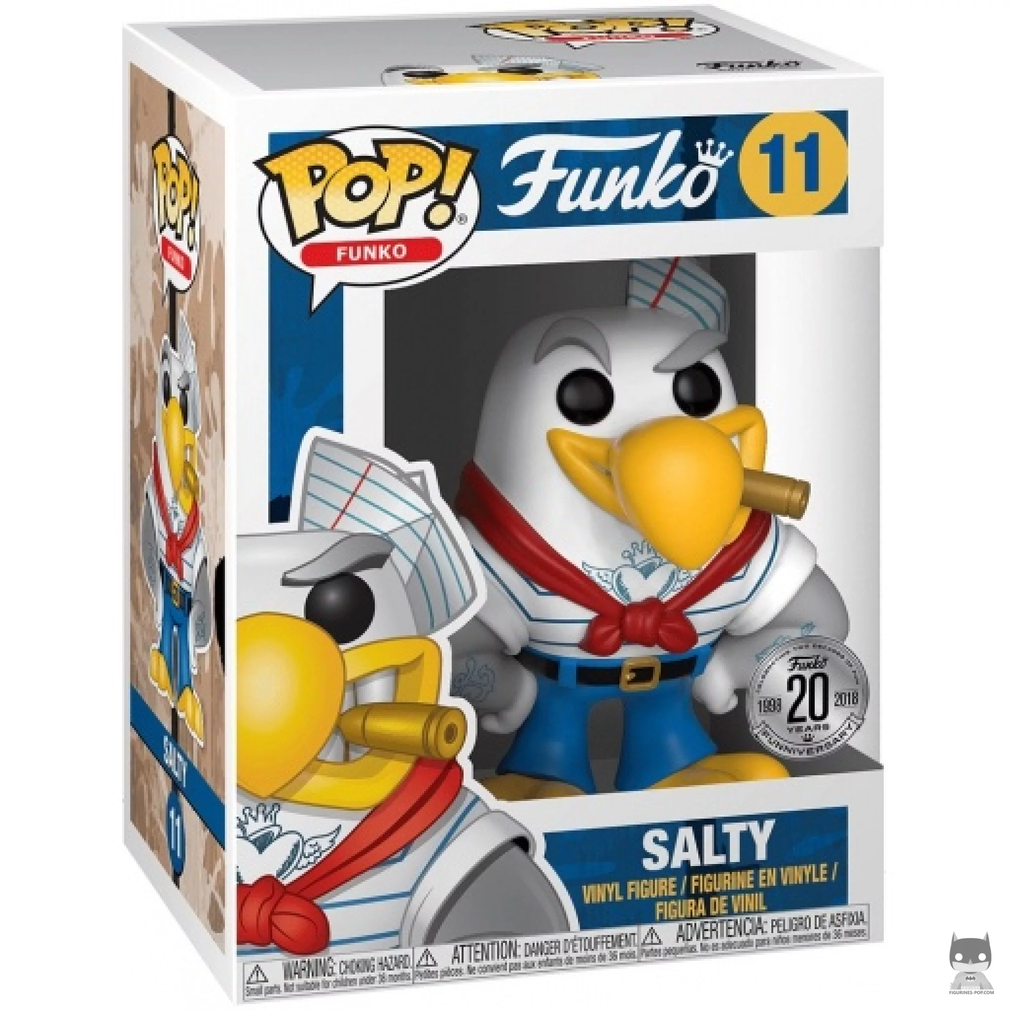 Figura Funko Pop! Salty en su caja