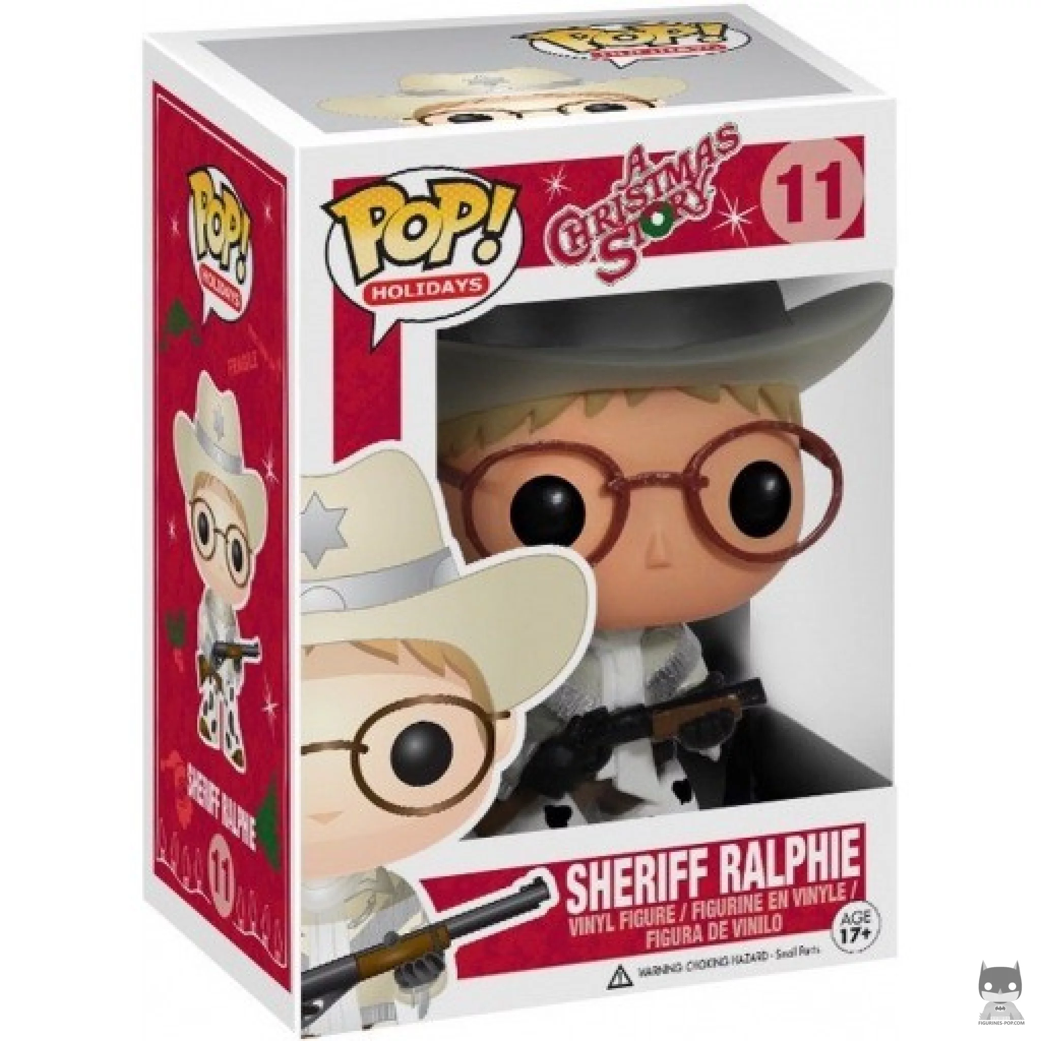 Figura Funko Pop! Ralphie sheriff en su caja