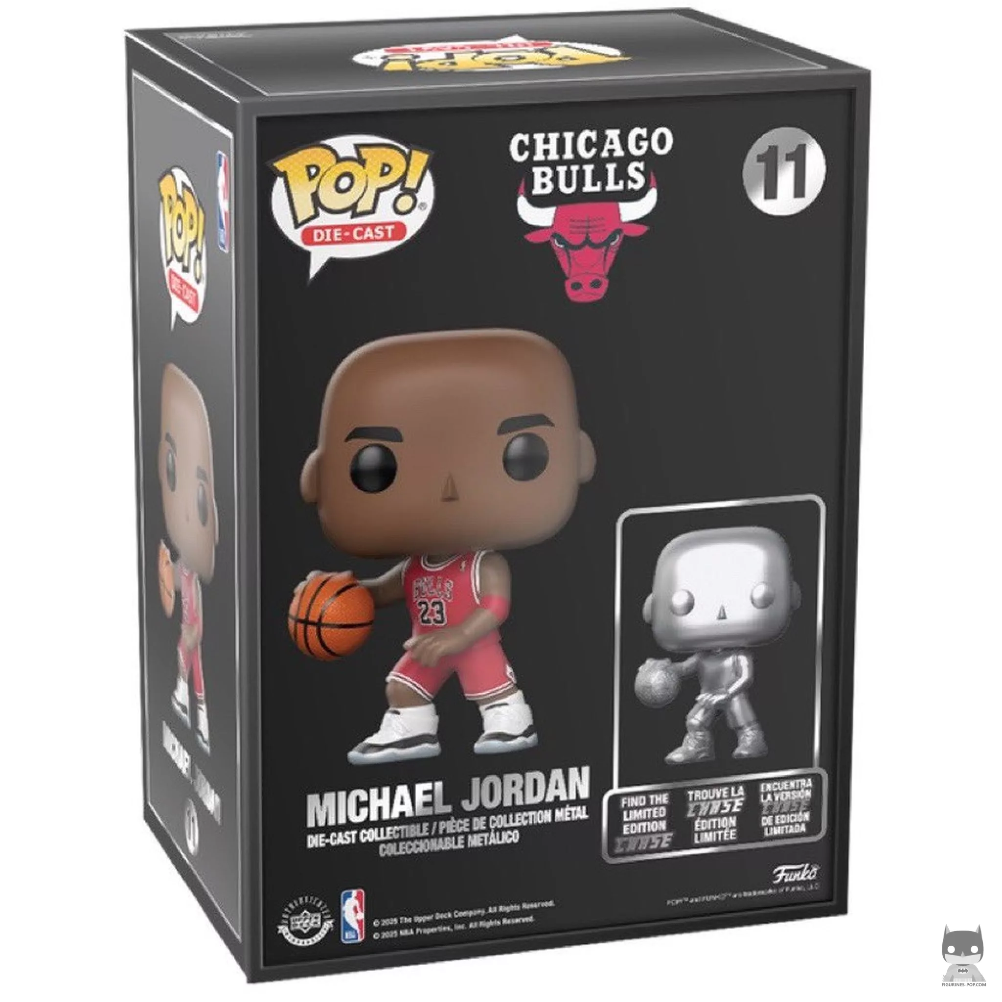 Figura Funko Pop! Michael Jordan (Chase) en su caja