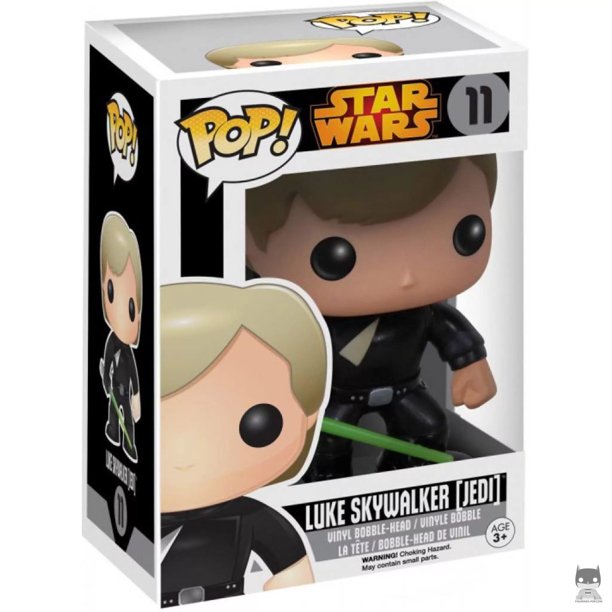 Figura Funko Pop! Luke Skywalker en su caja