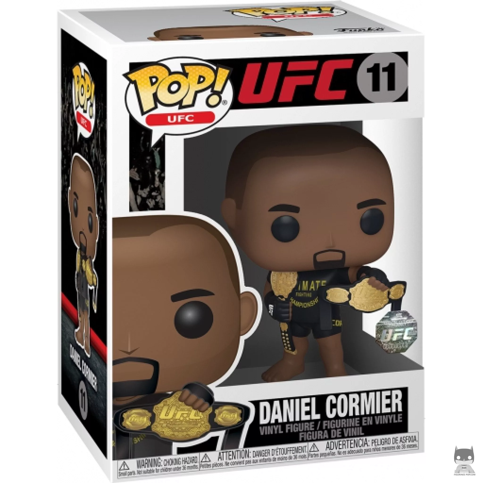 Figura Funko Pop! Daniel Cormier en su caja