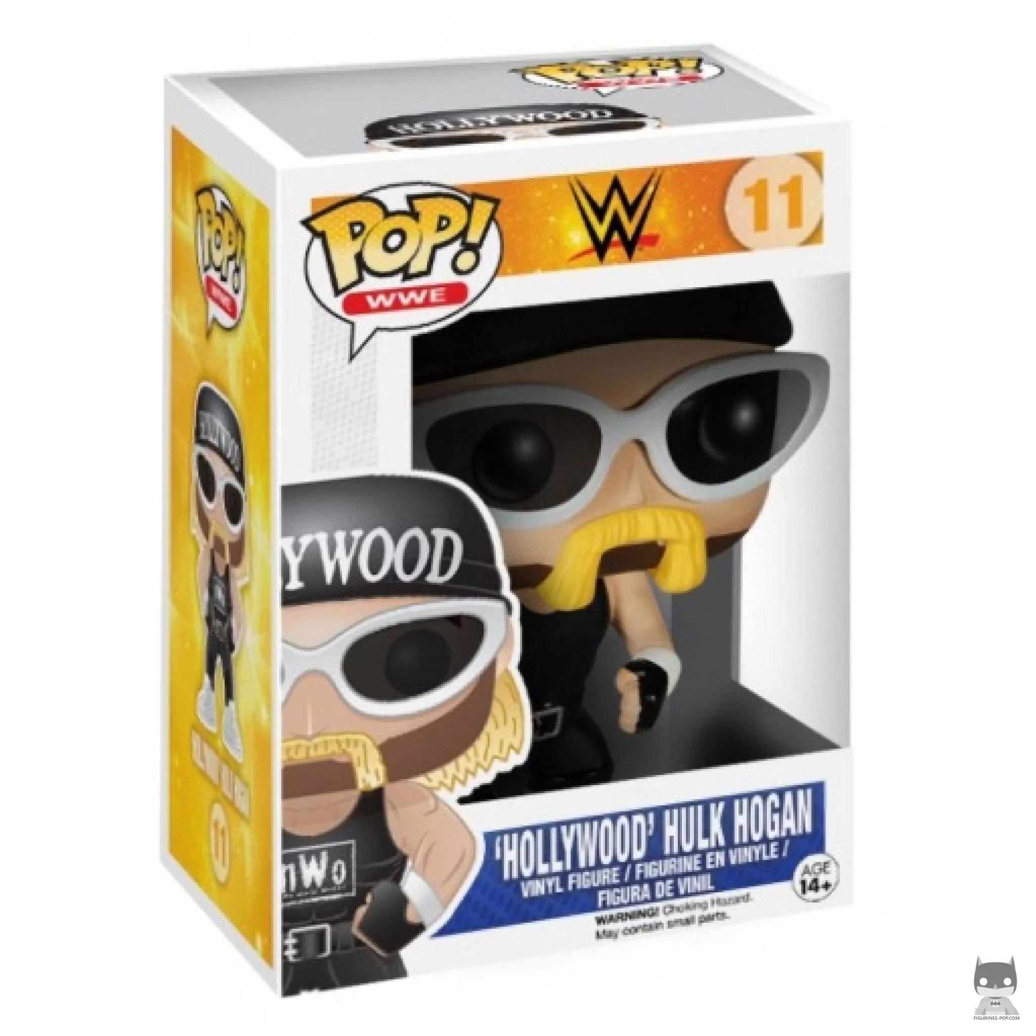 Figura Funko Pop! Hulk Hogan (Hollywood) en su caja
