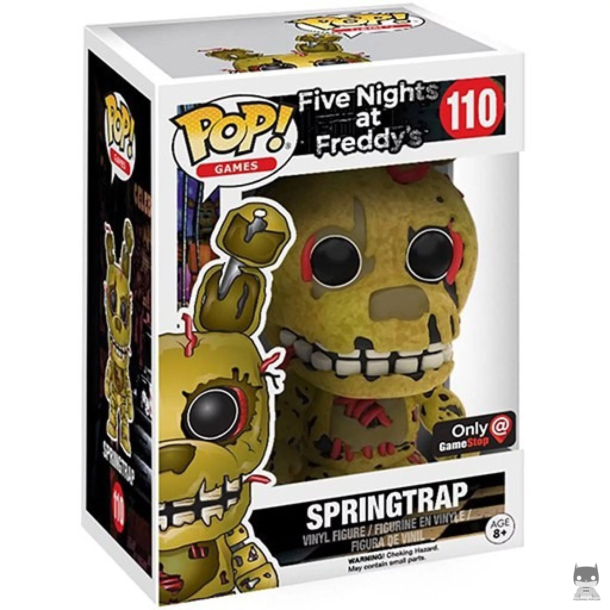 Figura Funko Pop! Springtrap (Flocado) en su caja
