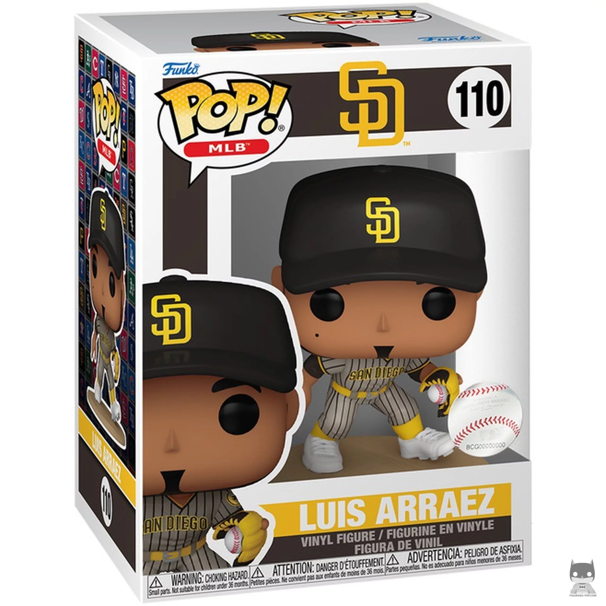 Figura Funko Pop! Luis Arraez en su caja