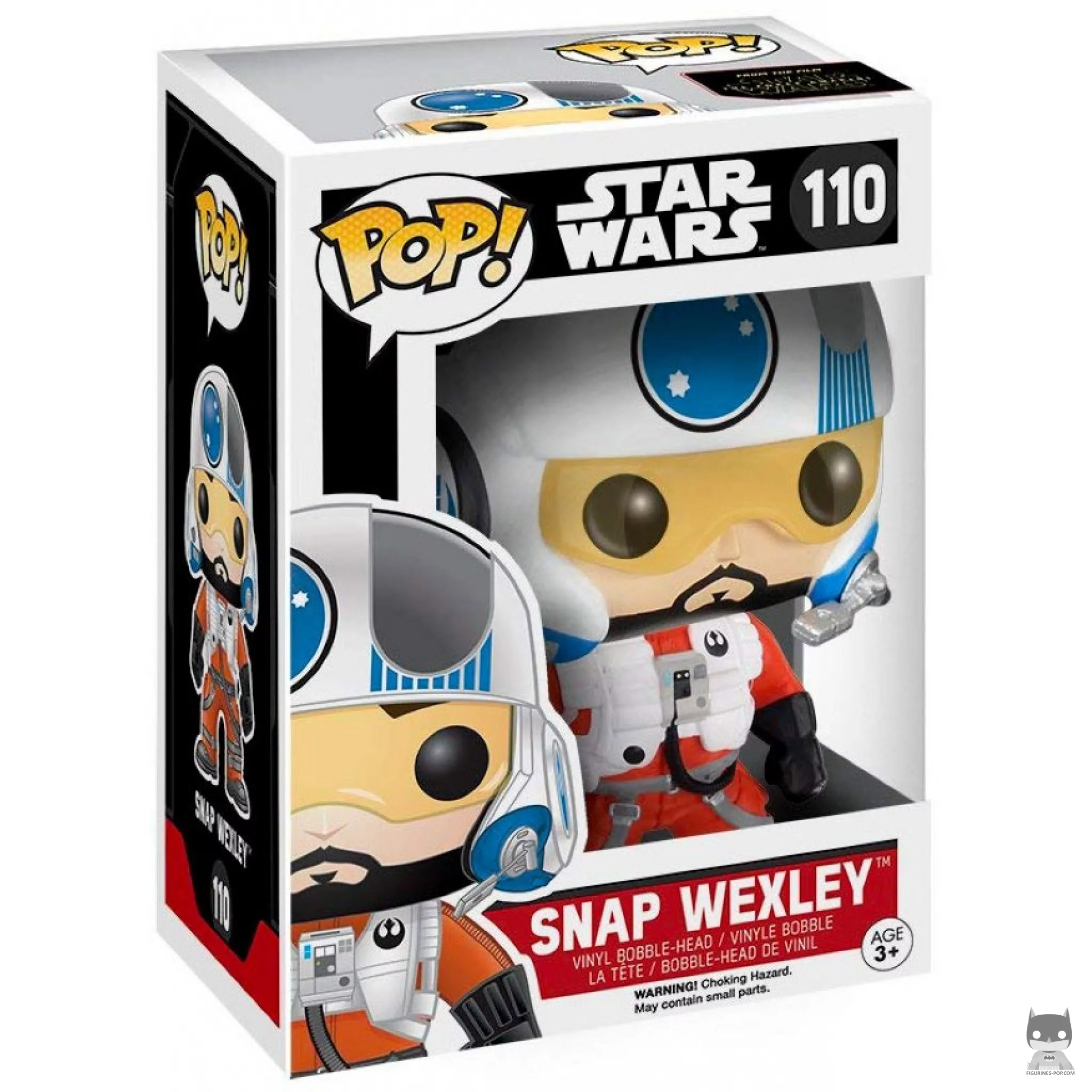 Figura Funko Pop! Snap Wexley en su caja
