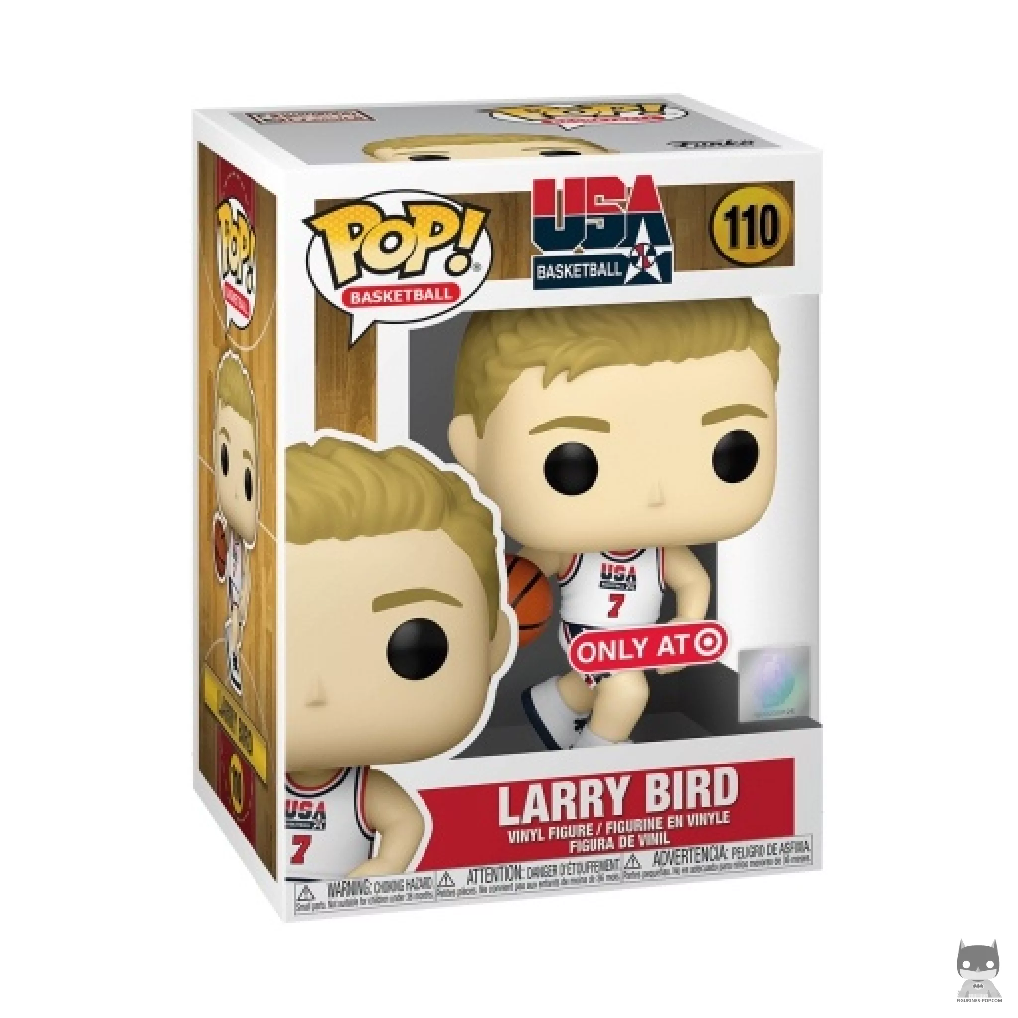 Figura Funko Pop! Larry Bird en su caja