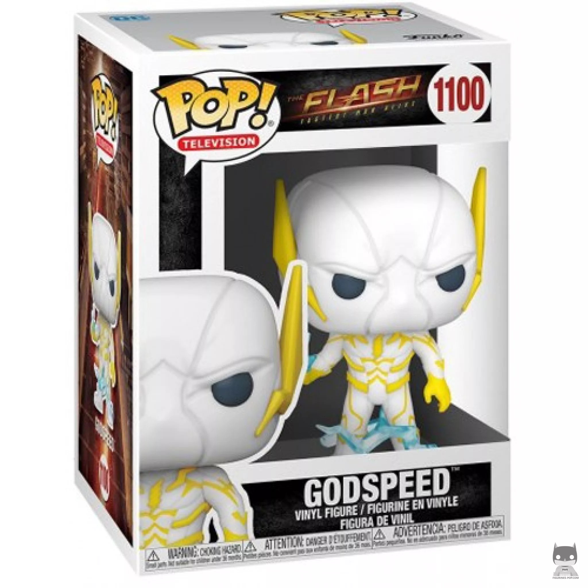 Figura Funko Pop! Godspeed en su caja