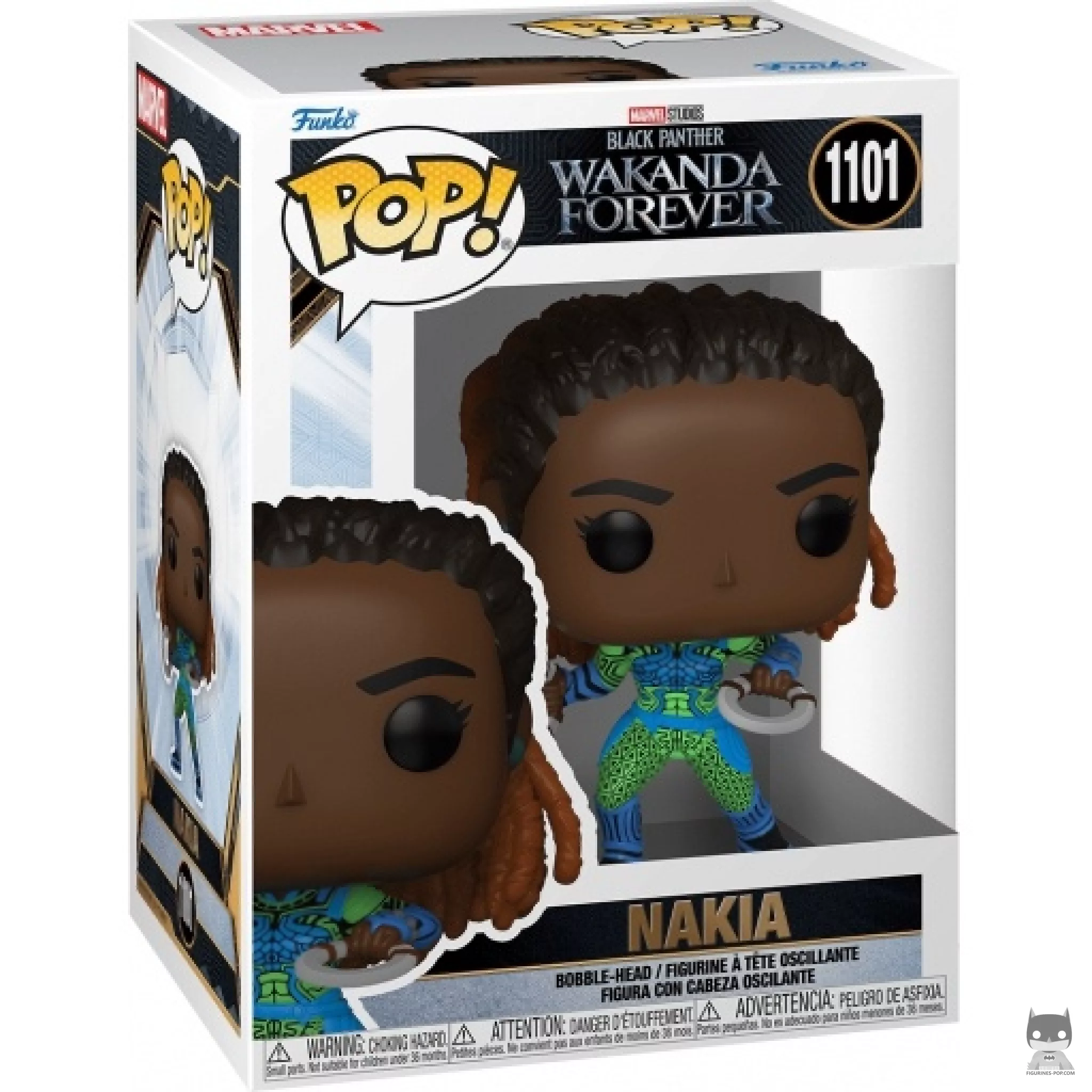 Figura Funko Pop! Nakia en su caja