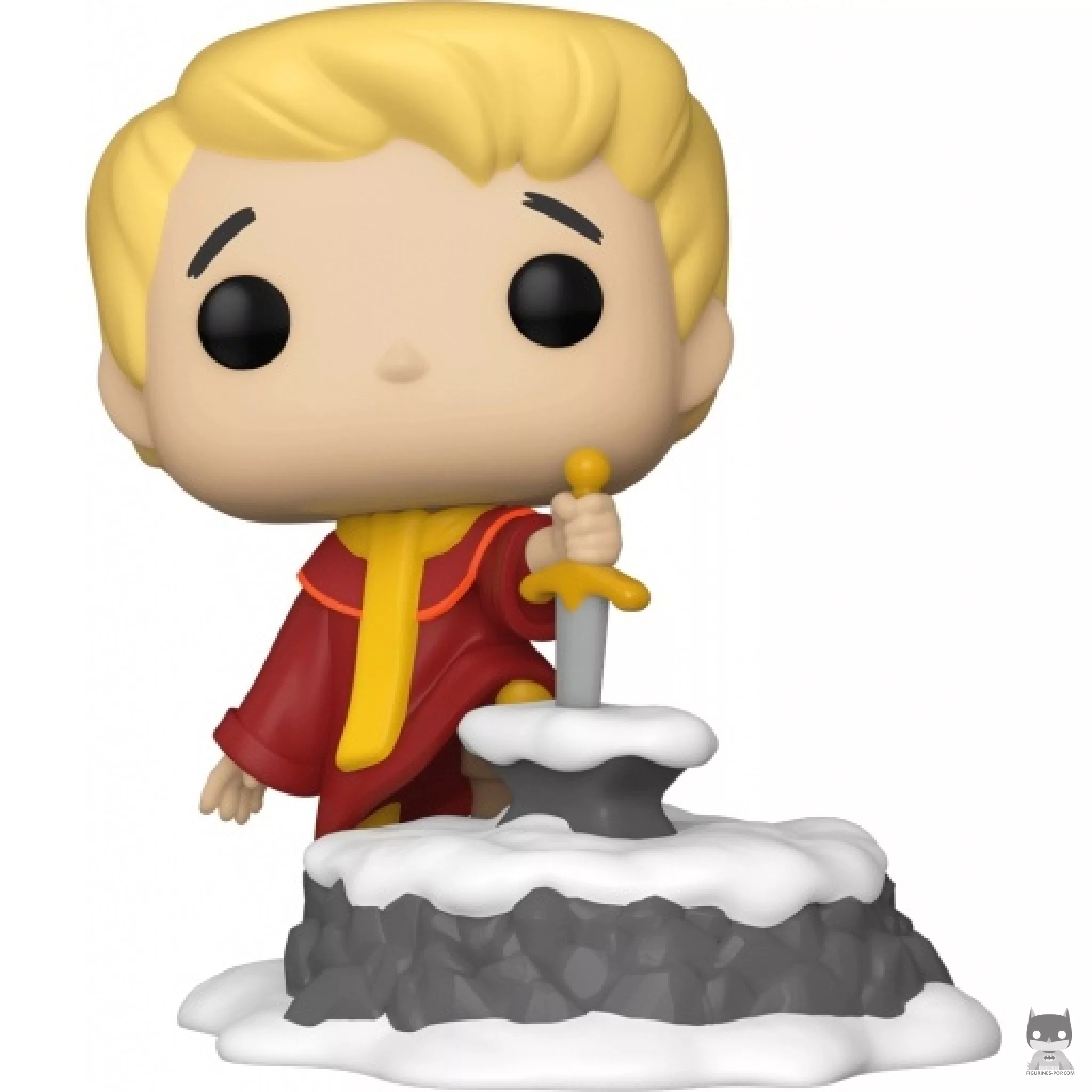Figura Funko Pop! Arturo sacando Excalibur (Merlín el encantador)
