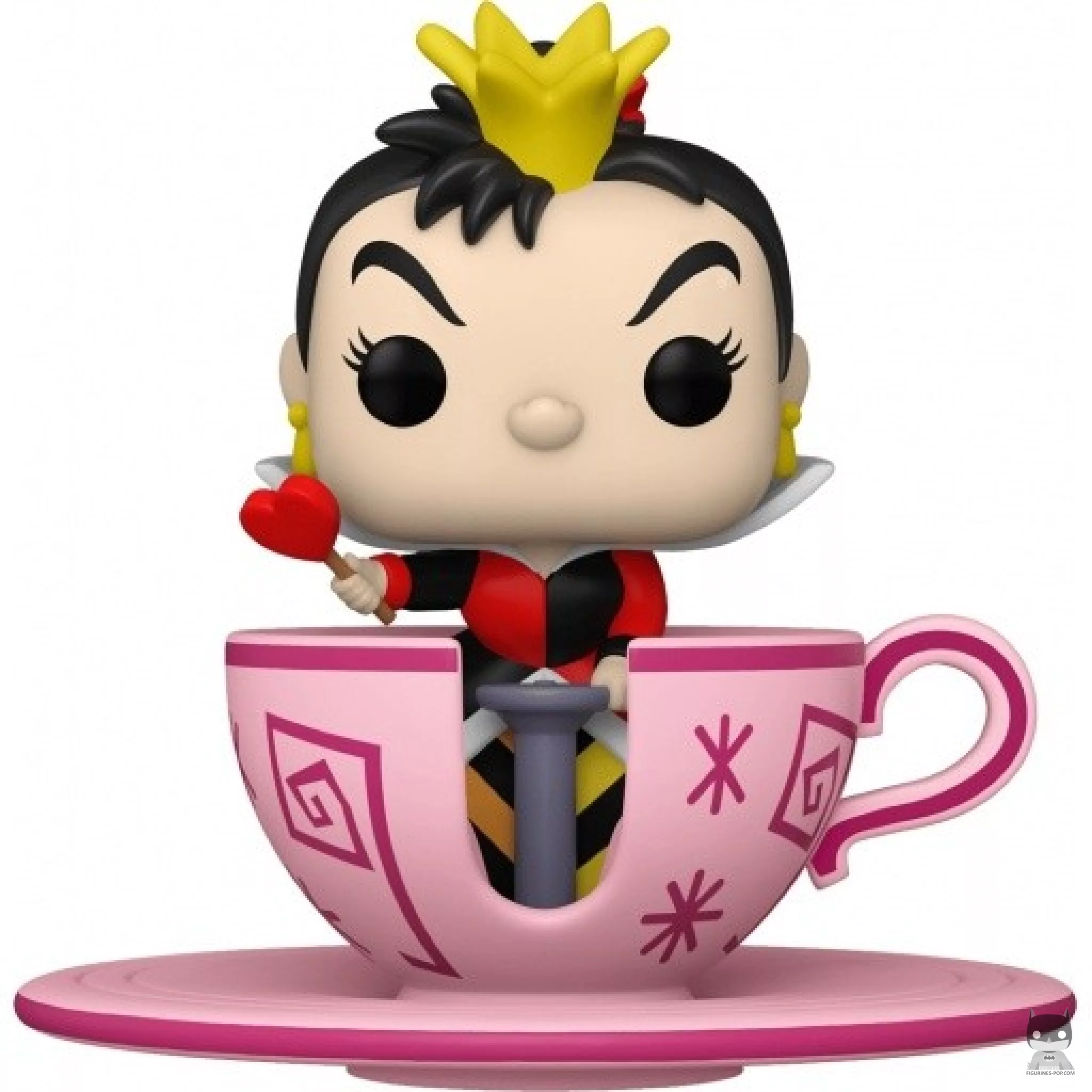Figura Funko Pop! Reina de Corazones en la atracción Mad Tea Party (50.º aniversario de Walt Disney World)