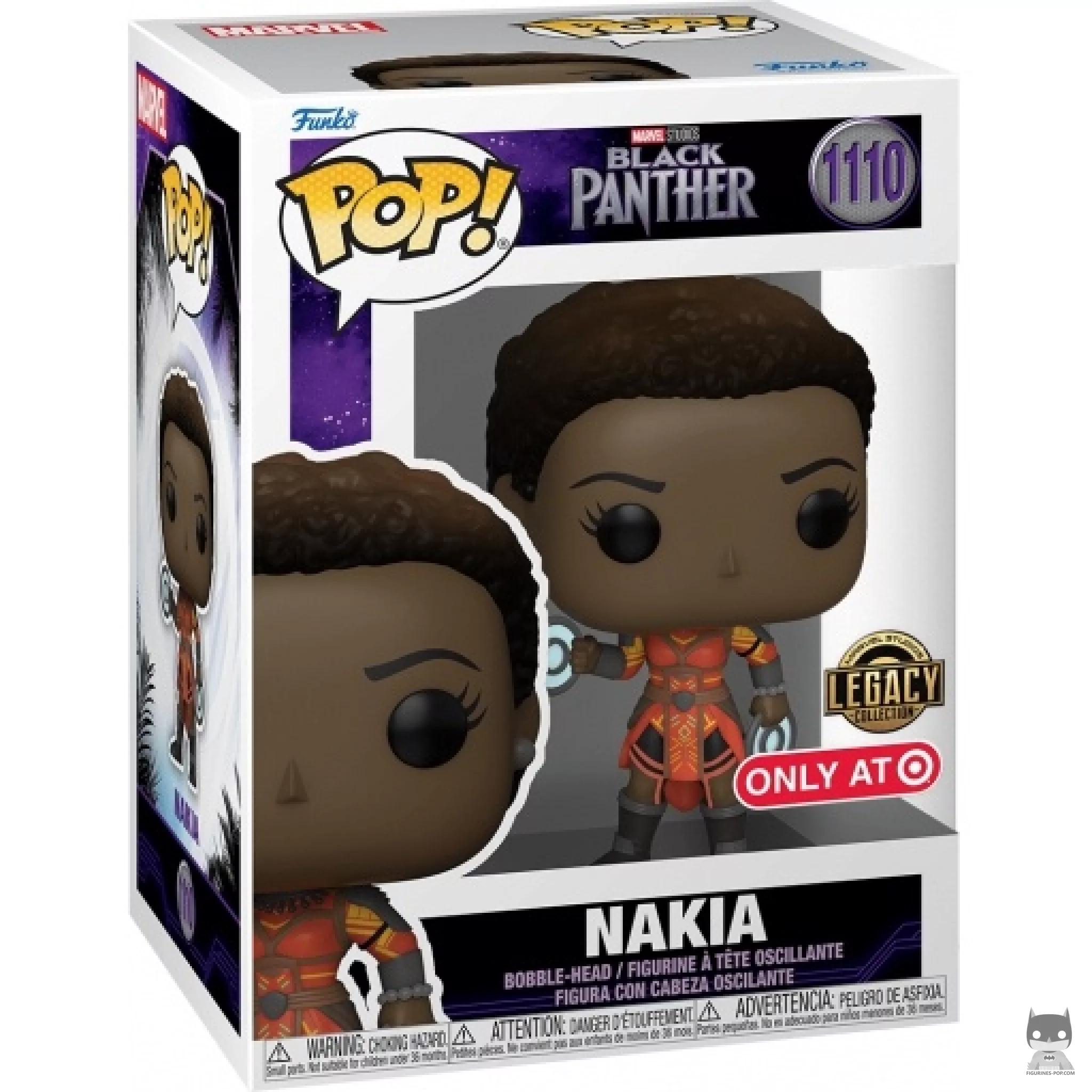 Figura Funko Pop! Nakia en su caja